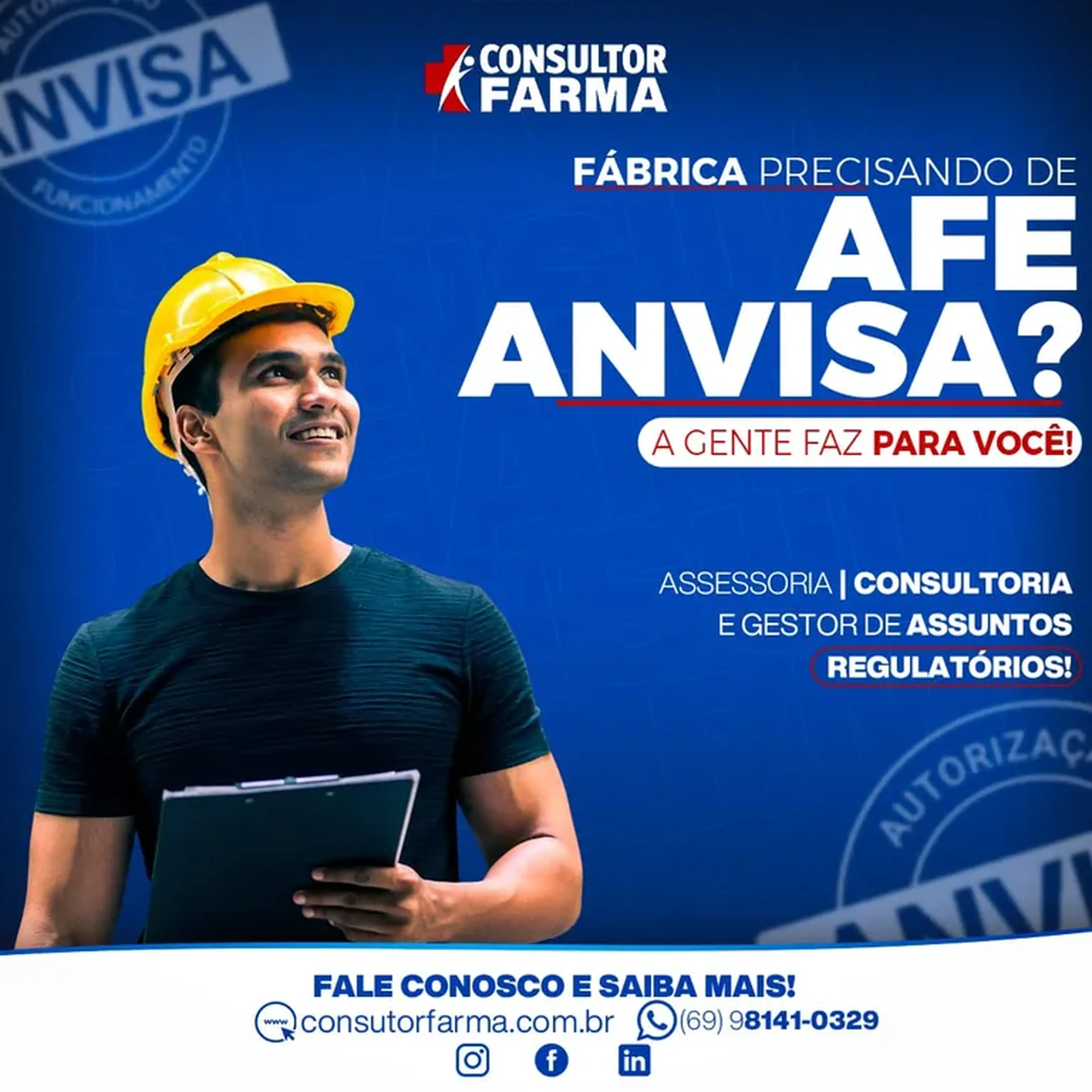 AFE ANVISA - Saneantes para Fábricas e Indústrias imagem