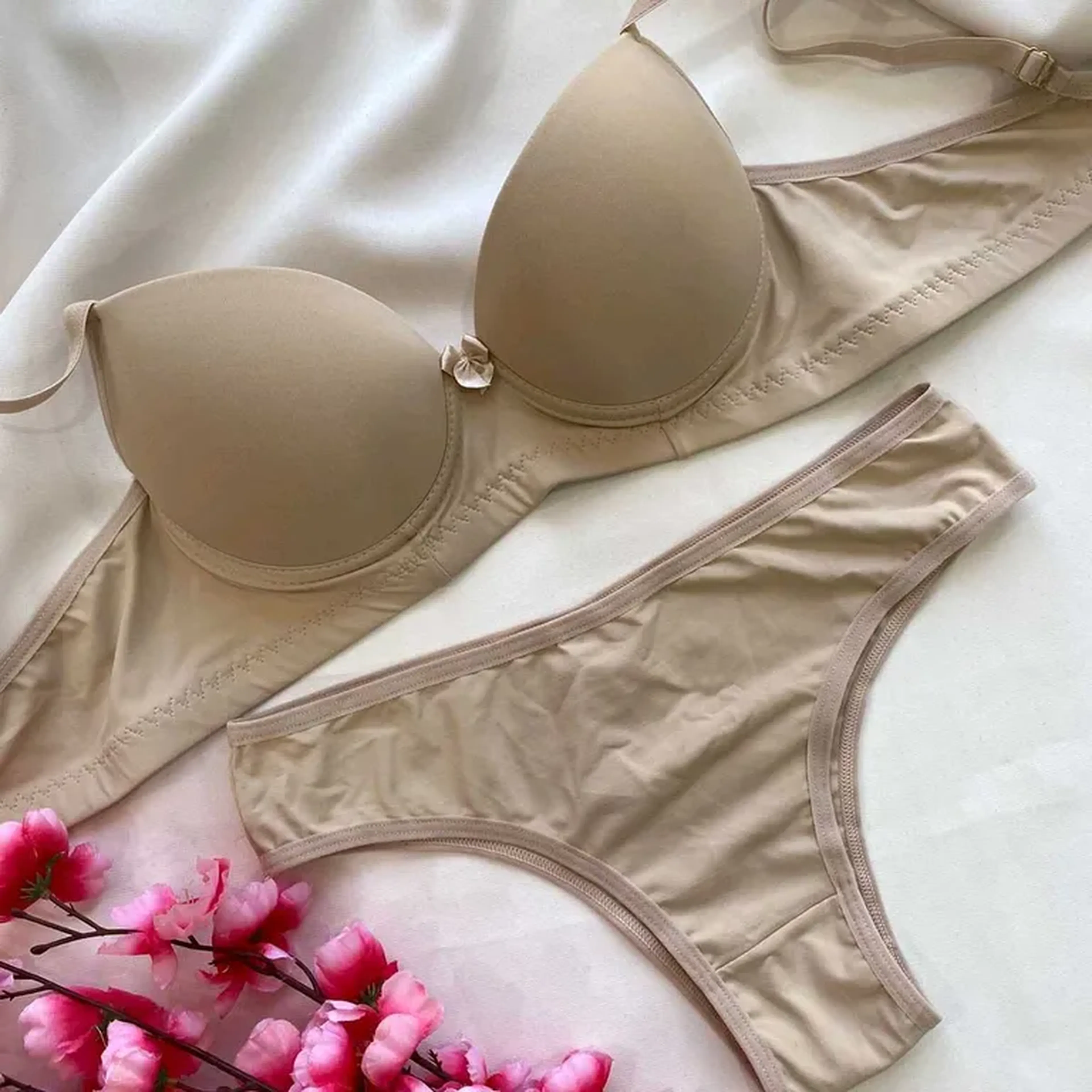 conj Bela cor creme imagem