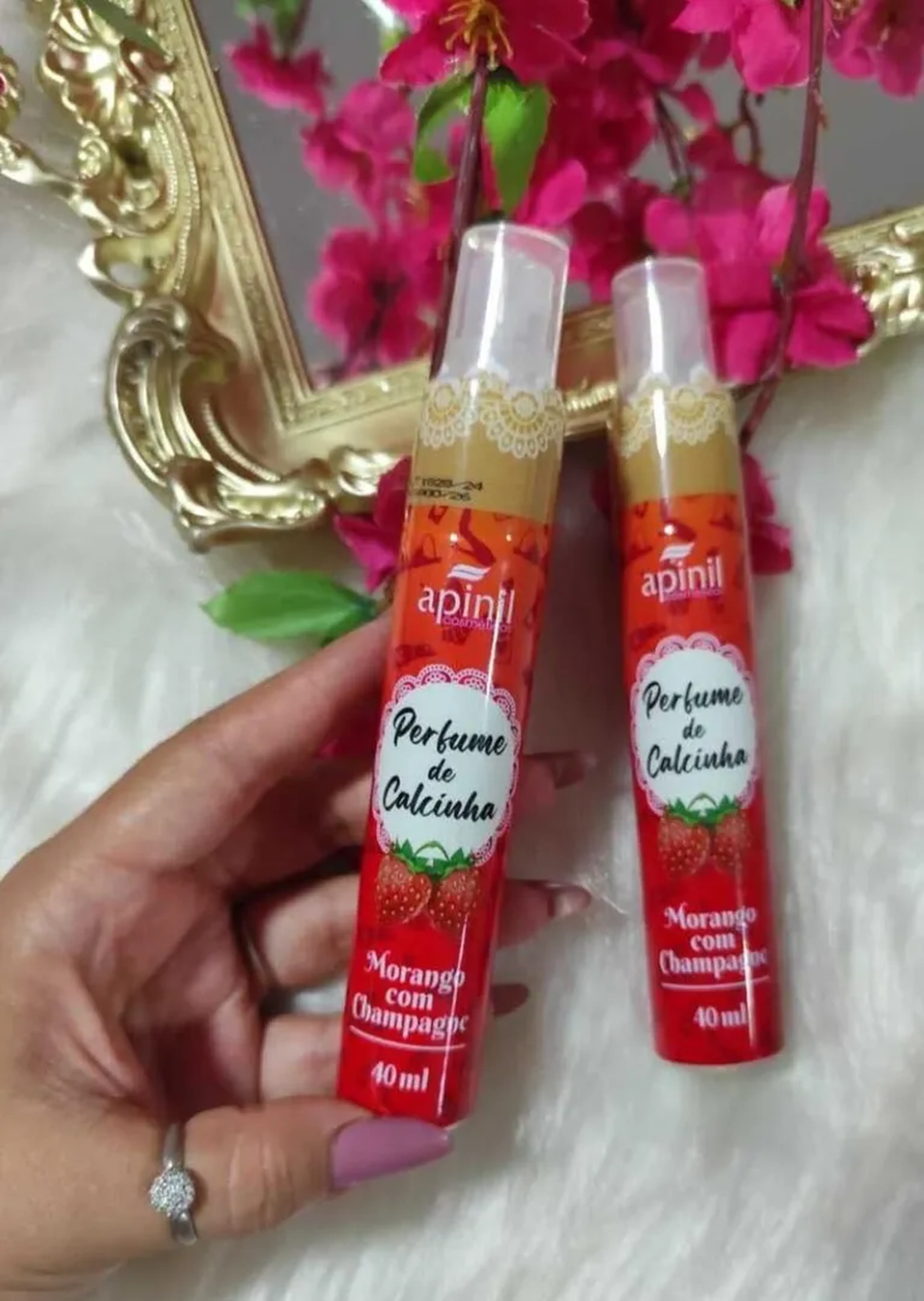 Perfume de Calcinha Morango com Champagne 40ml imagem