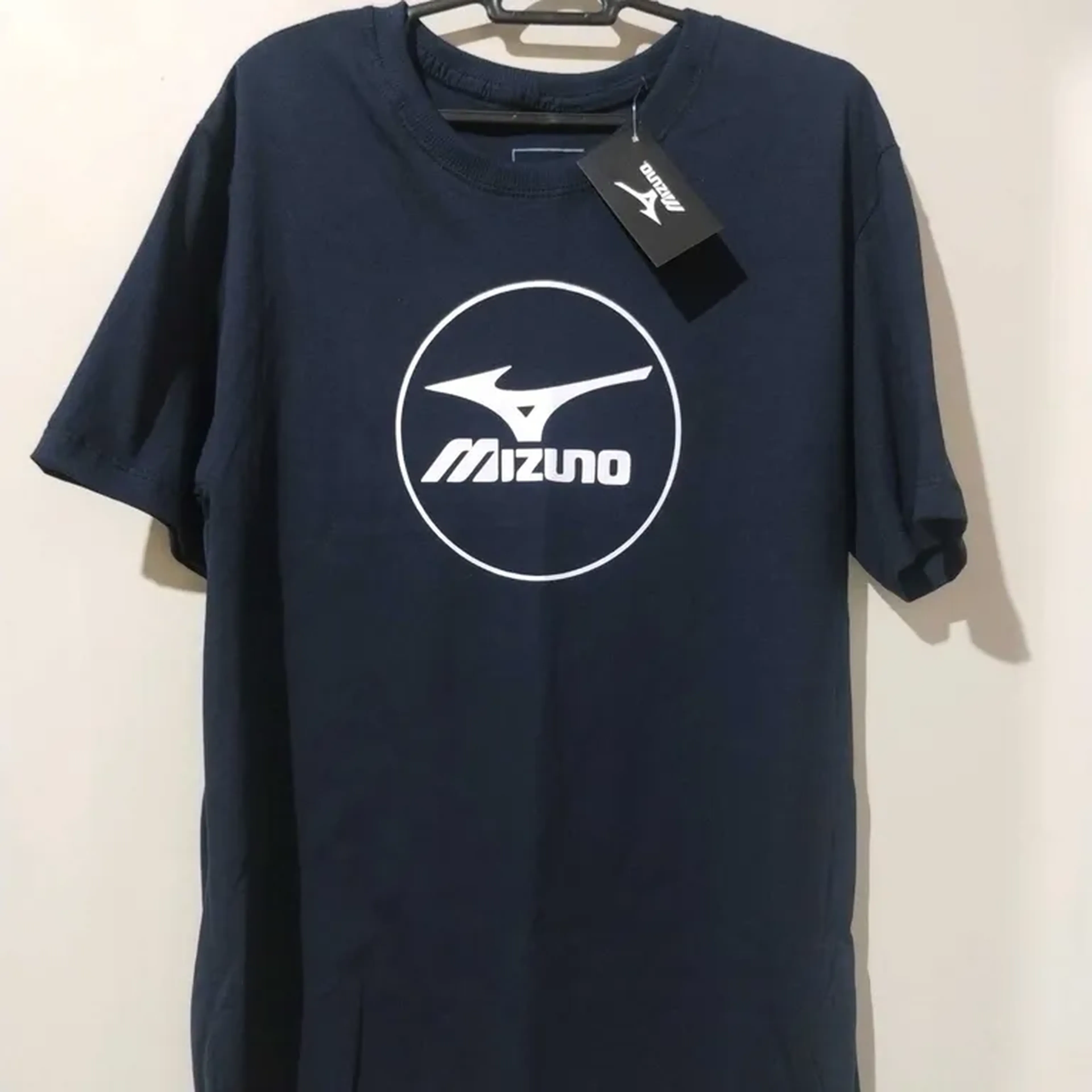 Camiseta Mizuno azul marinho P imagem
