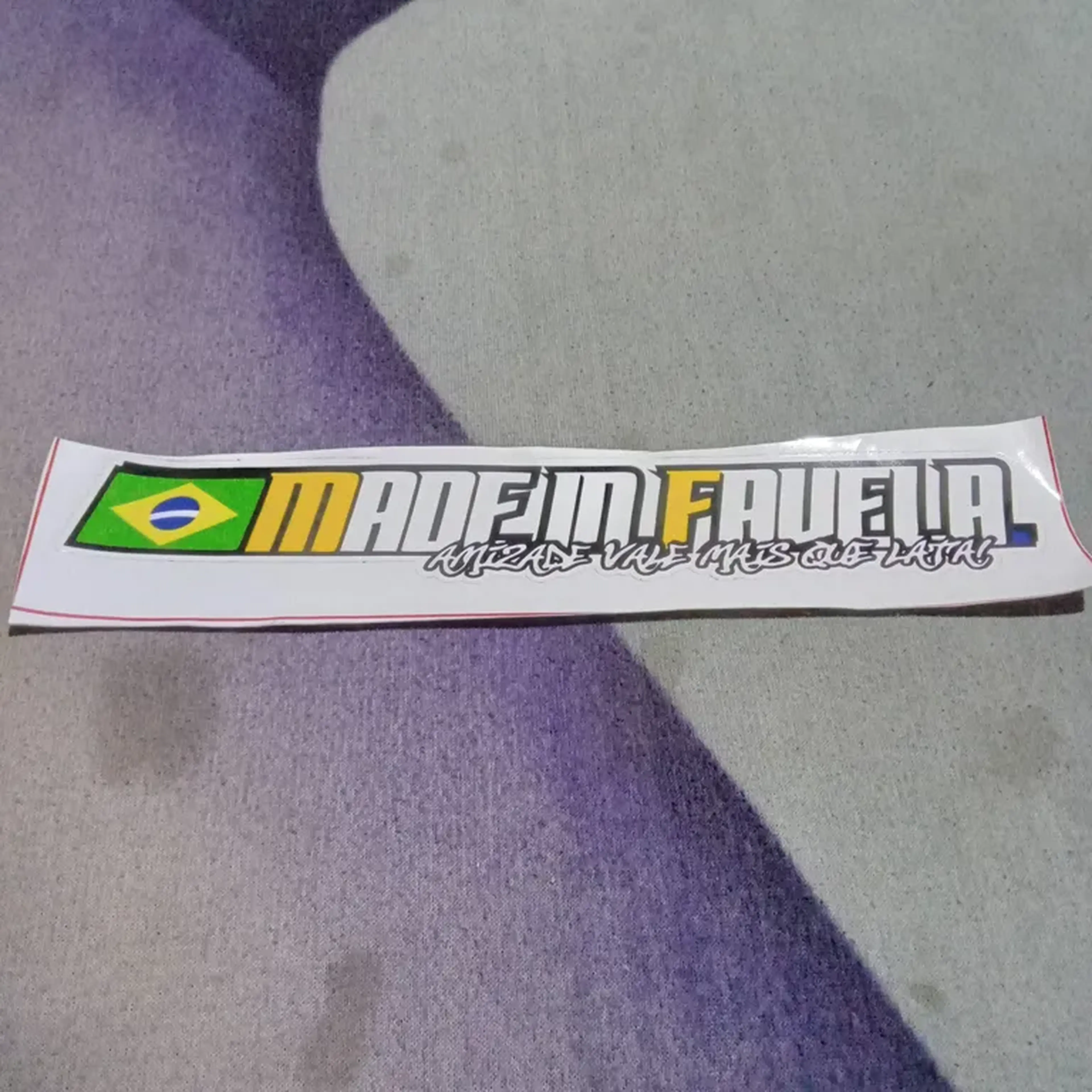 Adesivo Made in Favela imagem
