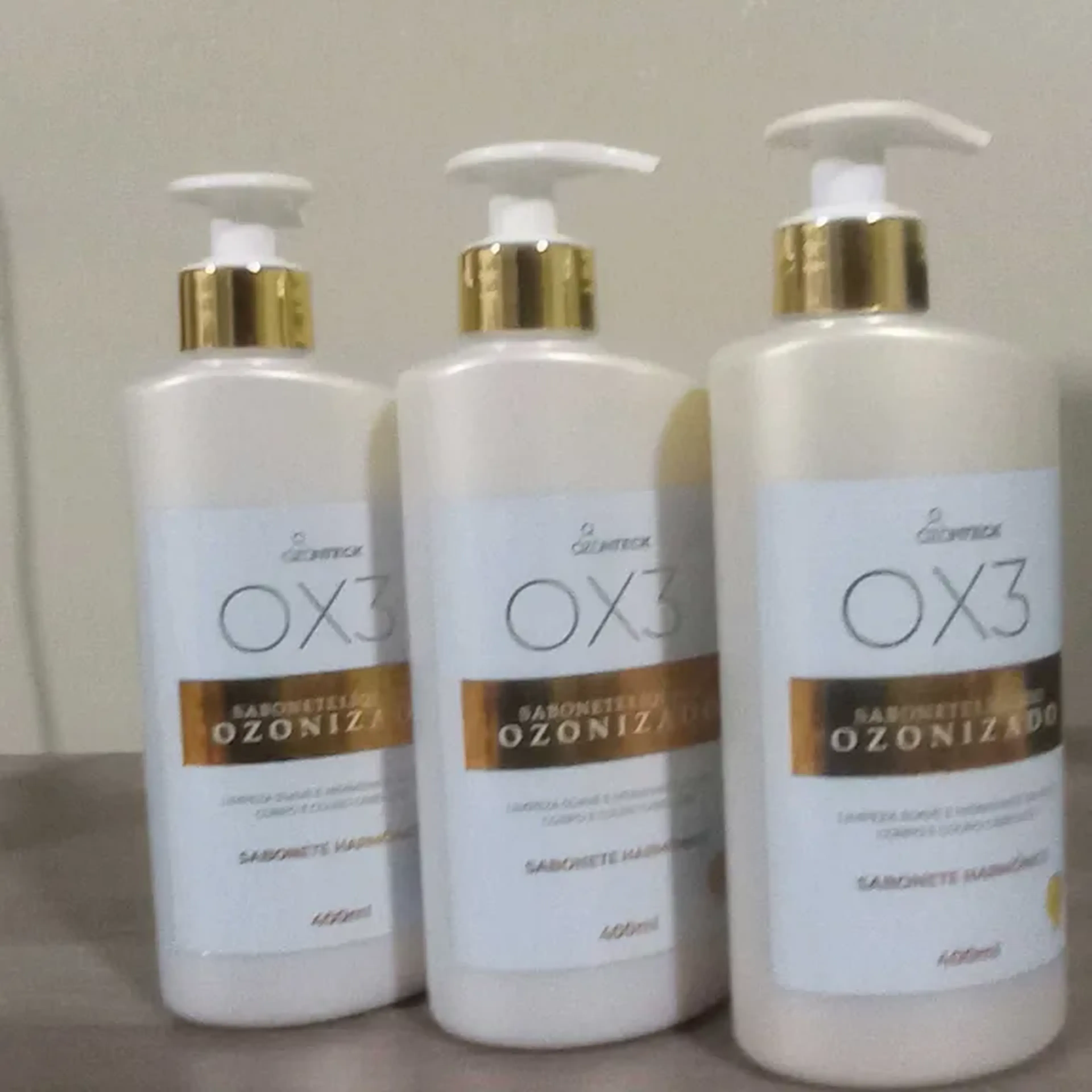 Sabonete Líquido Ozonizado OX3 imagem