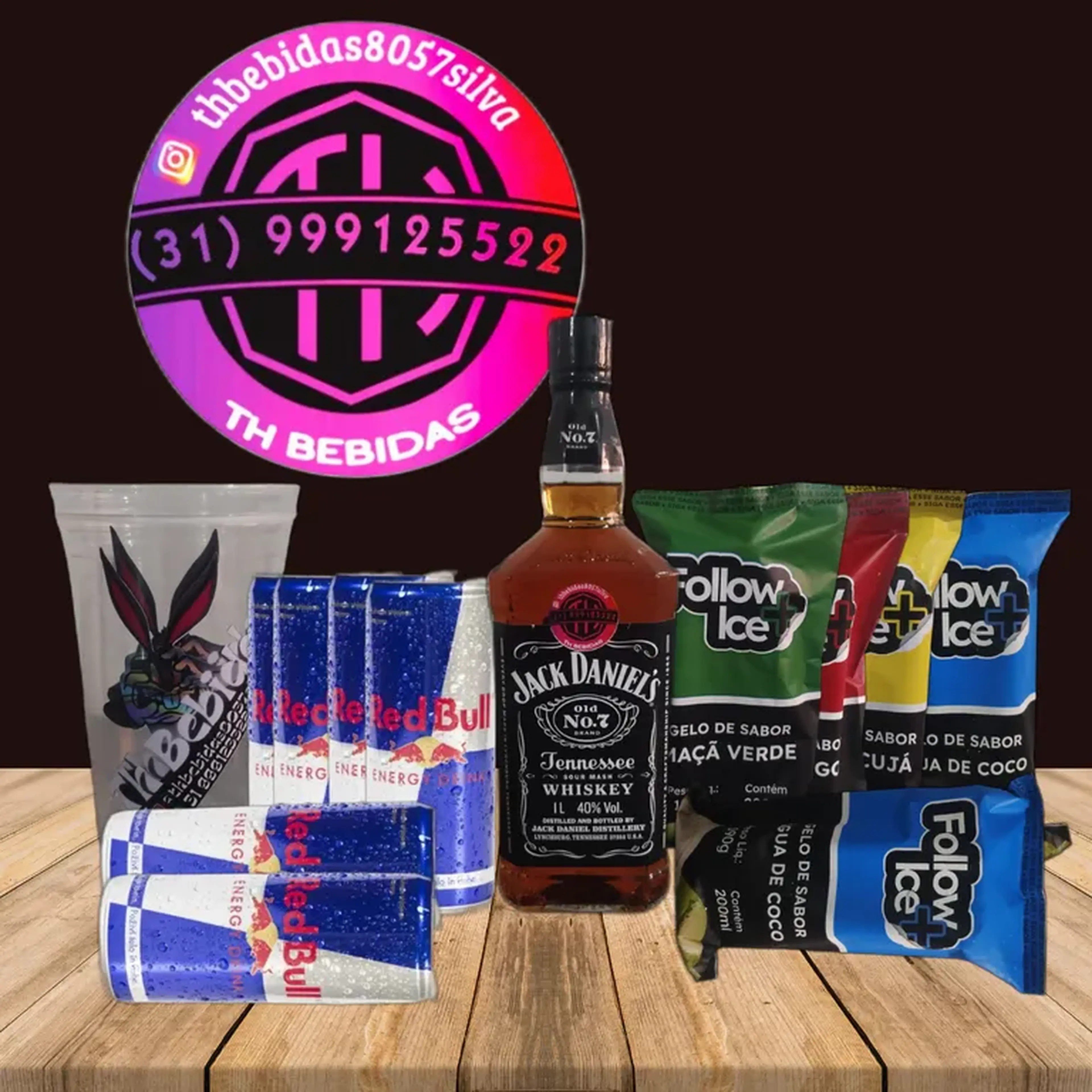 Combo Jack Daniels 07 imagem