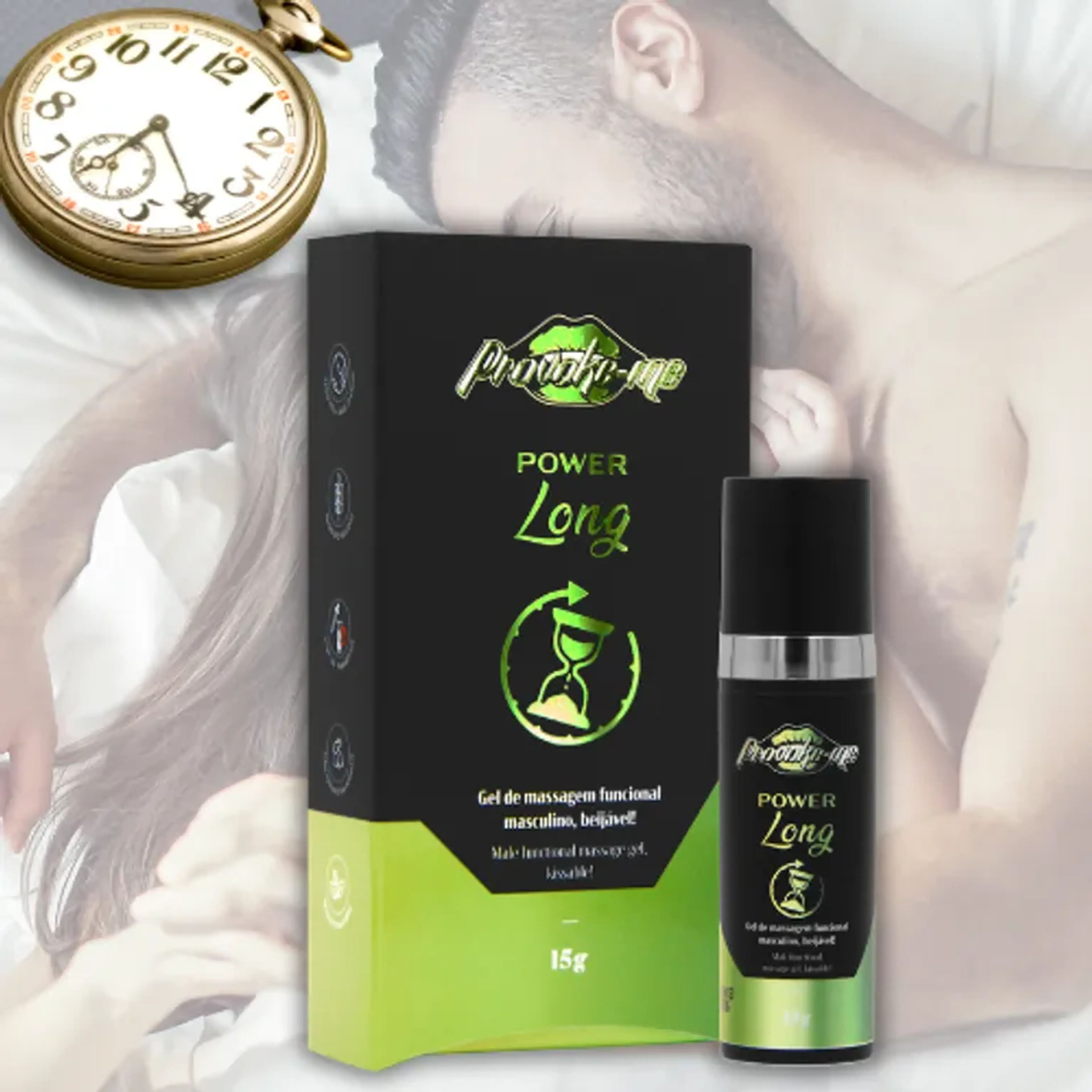 POWER LONG GEL RETARDANTE BEIJÁVEL 15G PROVOKE-ME imagem