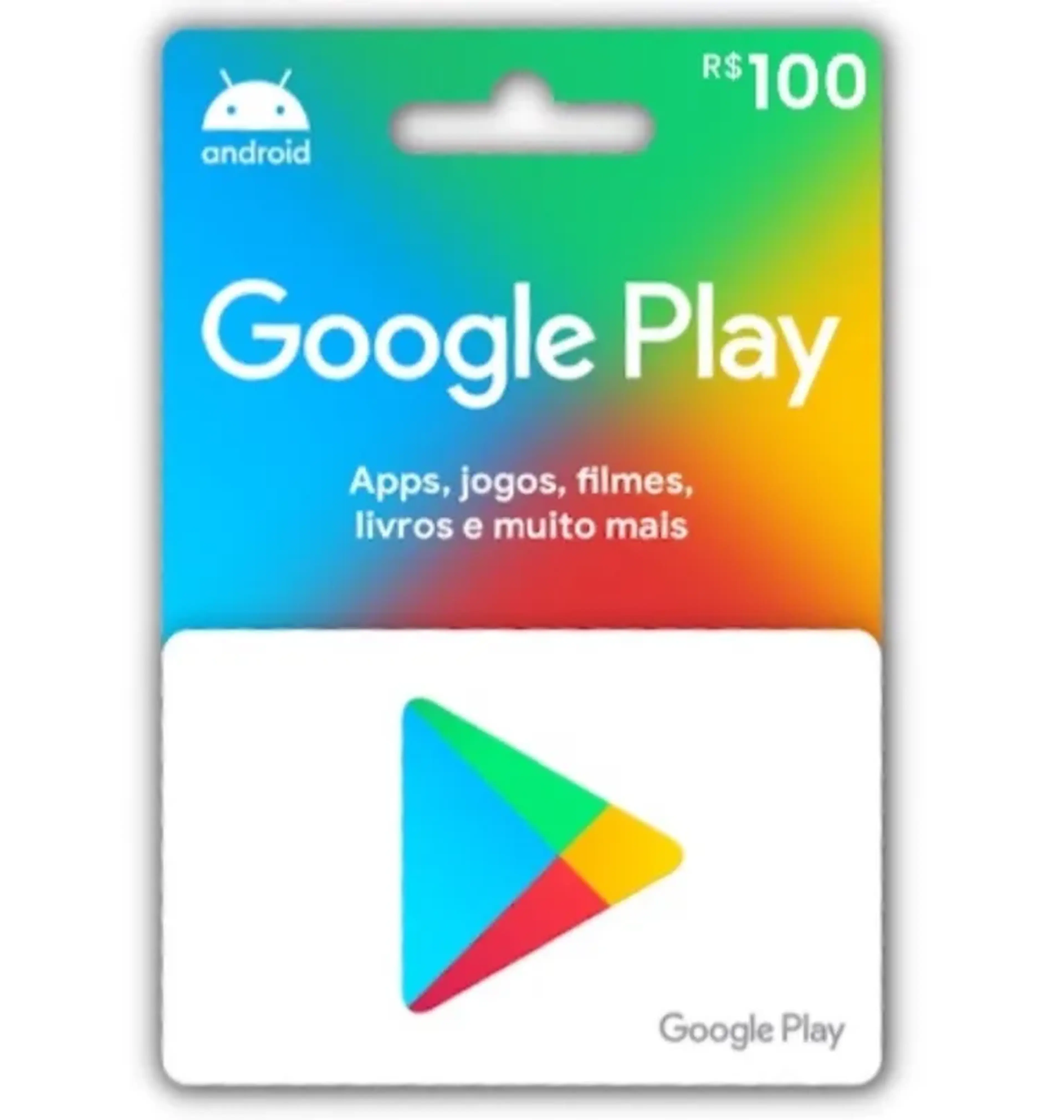 GIFT CARD GOOGLE PLAY imagem