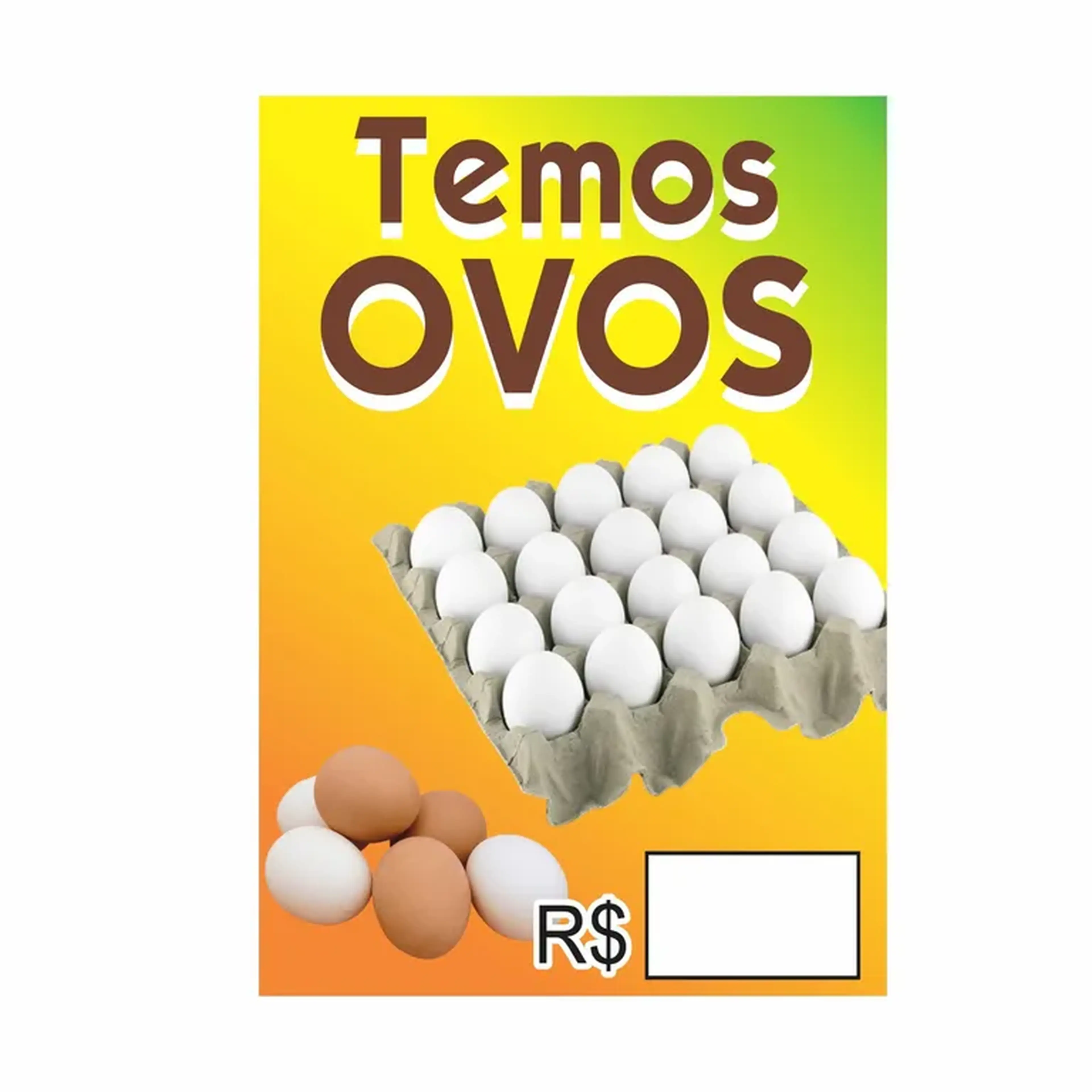 BANNER OVOS 60X80 imagem