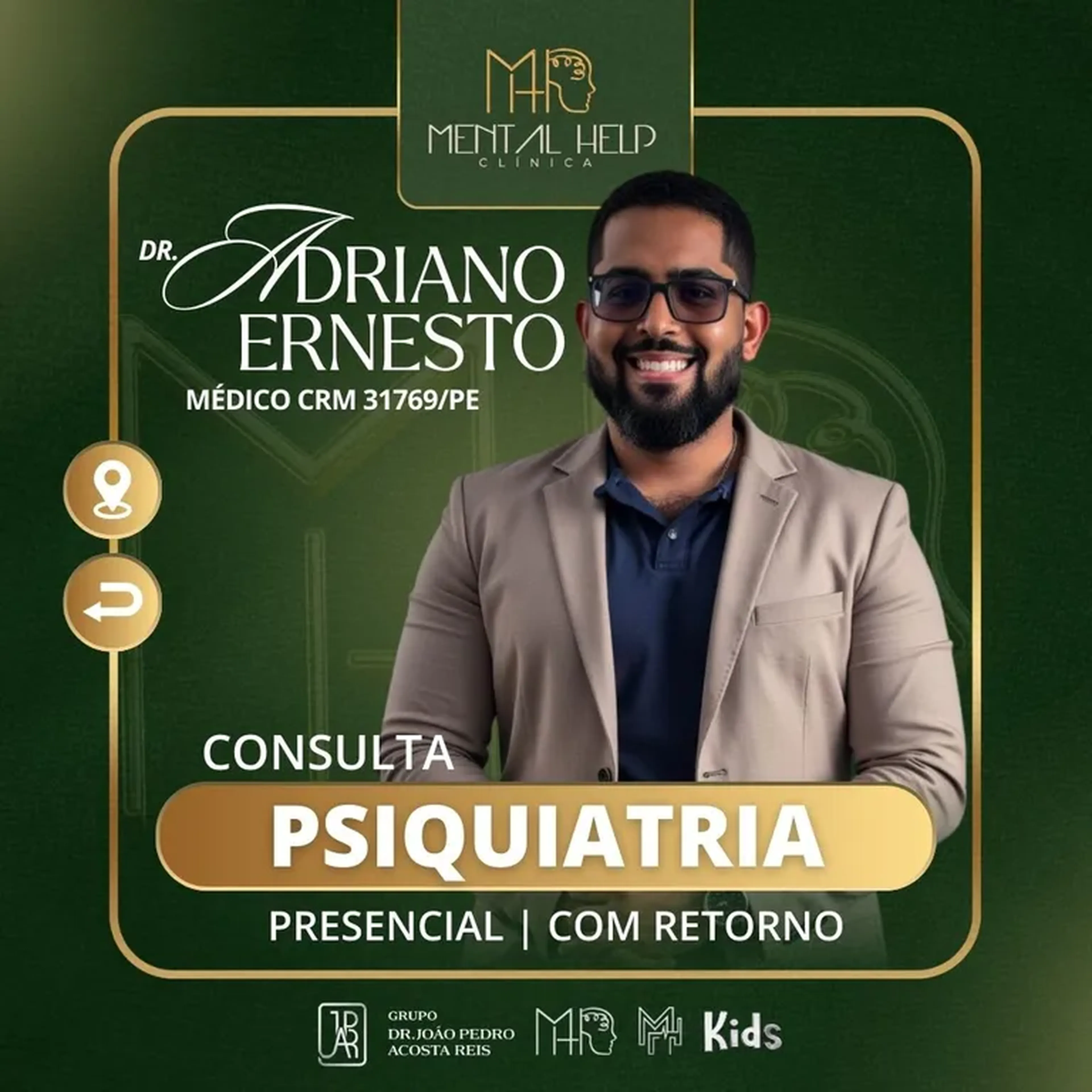 Consulta - Dr Adriano Ernesto ( com retorno ) imagem