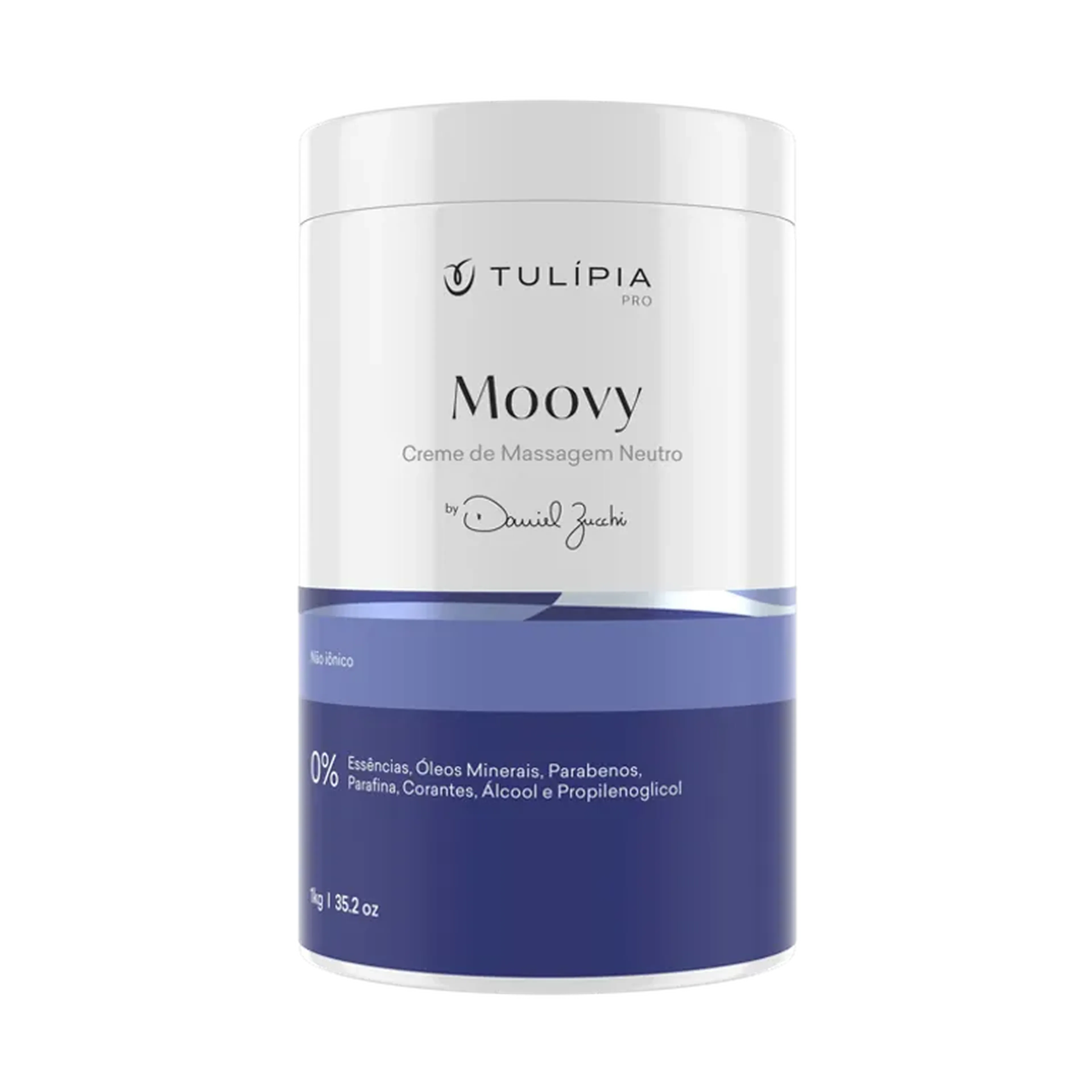 Moovy Creme de Massagem Neutro 1kg ± 50 aplicações imagem