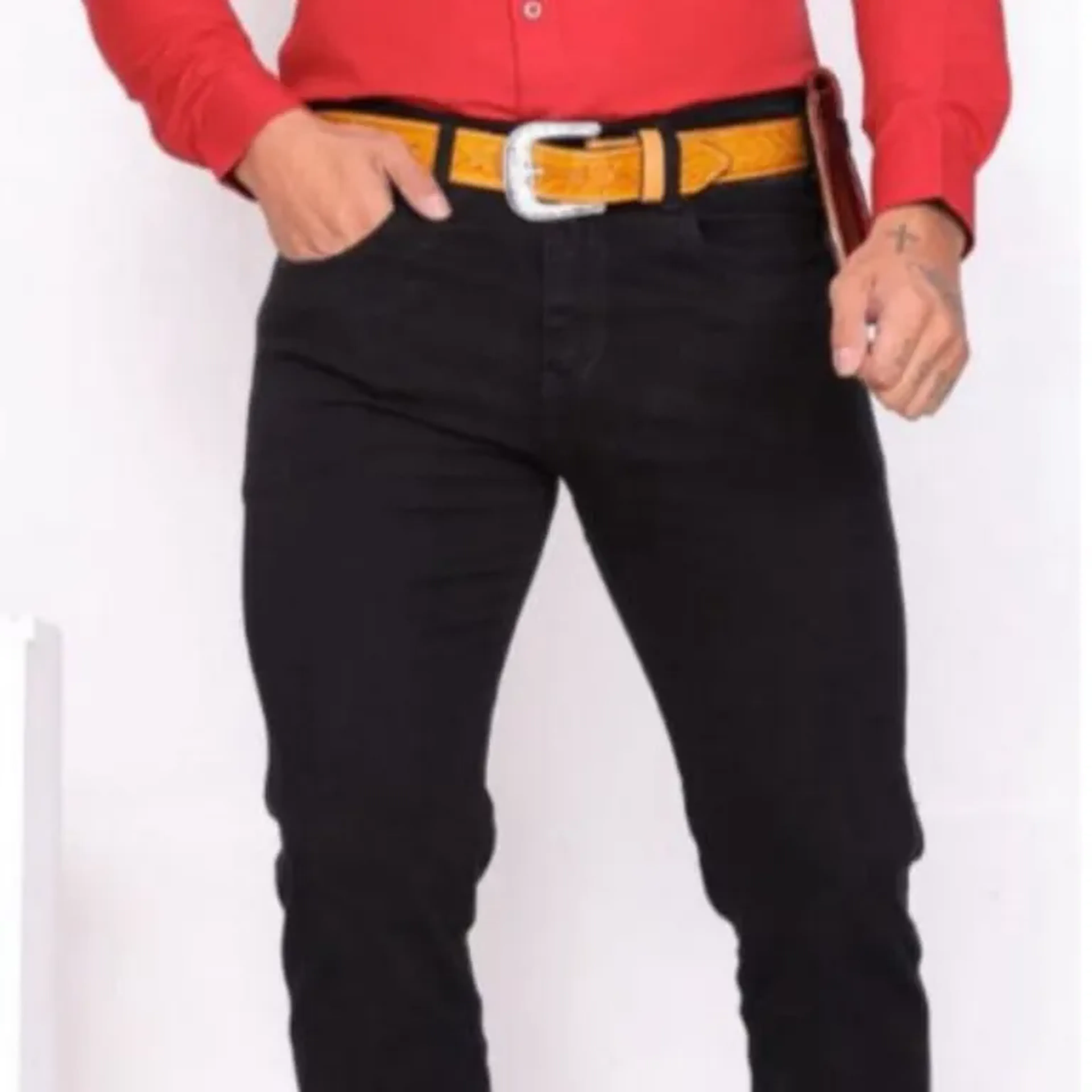 Calça masculina preta tc 7 imagem