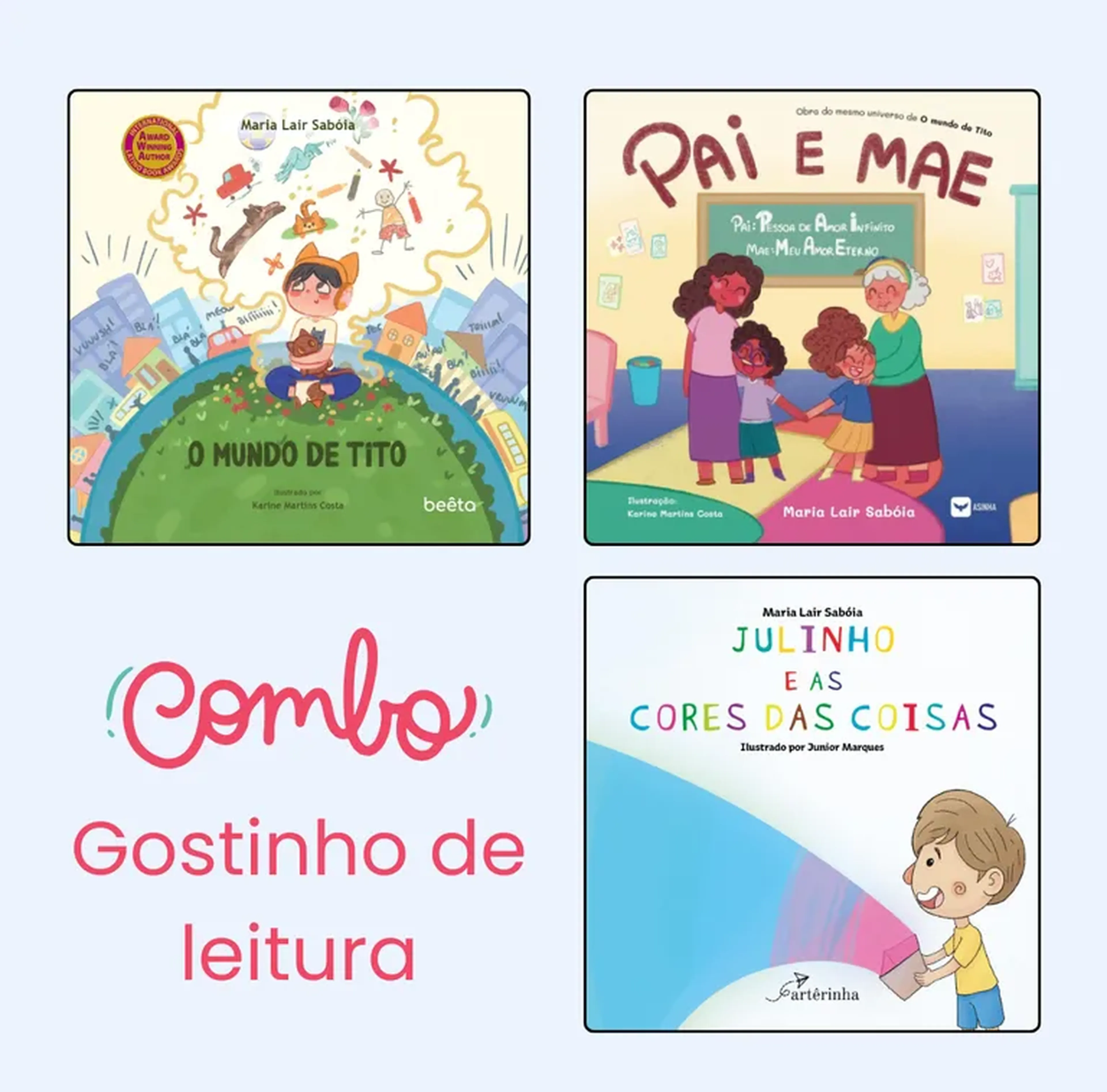 Combo Gostinho de leitura imagem