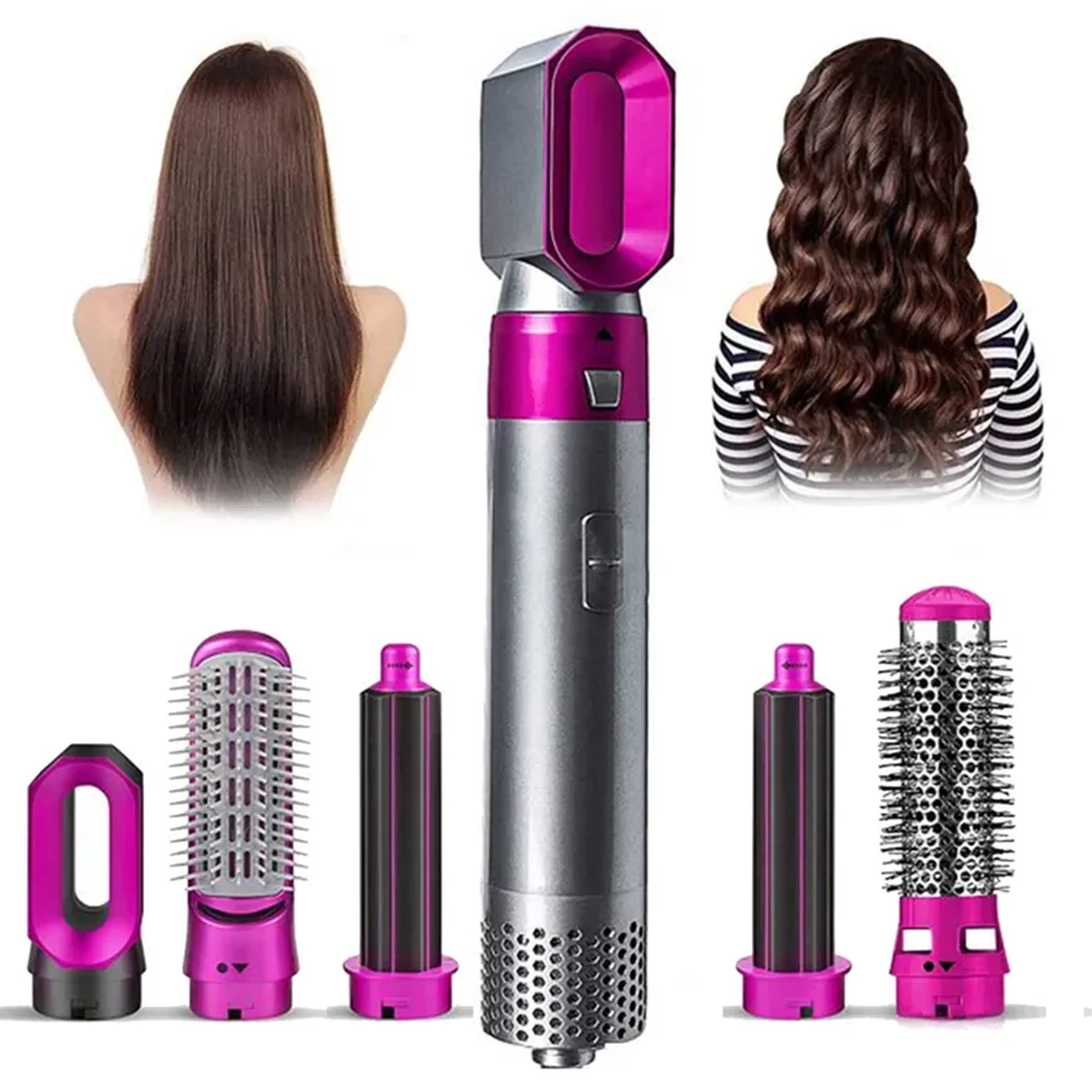 Escova Airwrap multifuncional com 5 acessórios intercambiáveis imagem