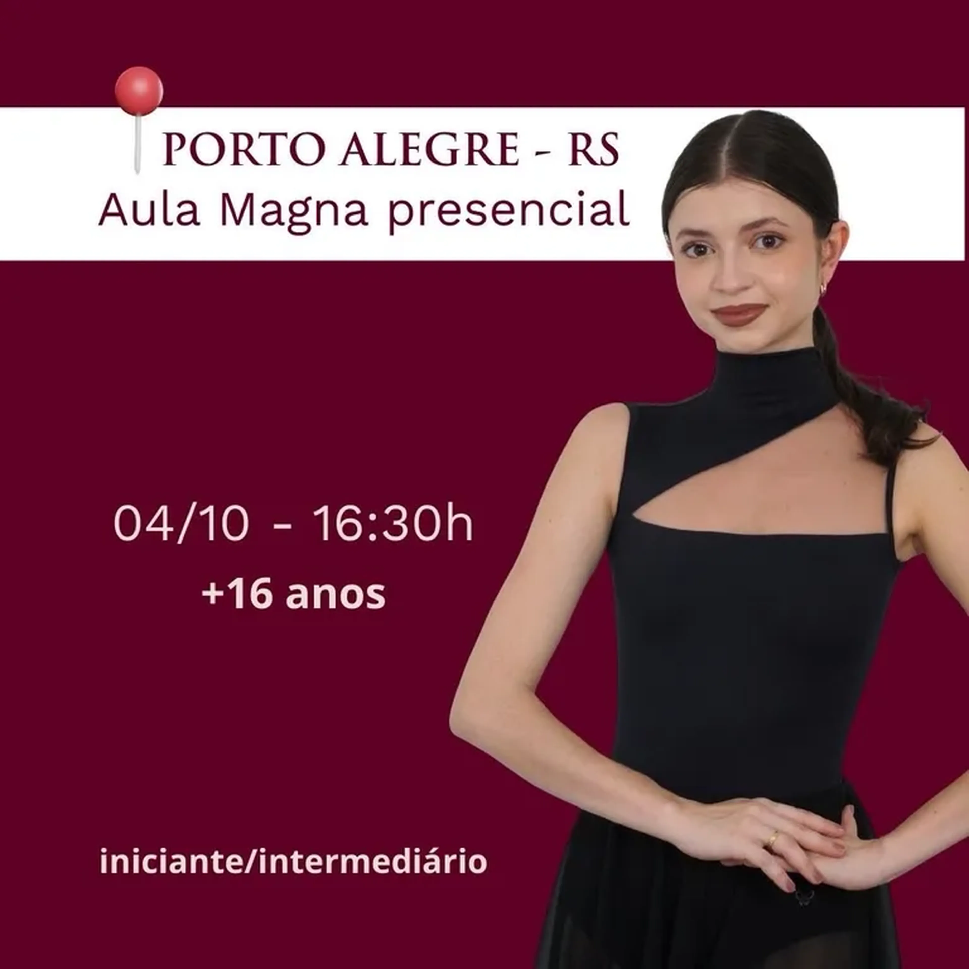 Aula Magna + 16 Adultos- 04 out - 16h30 imagem