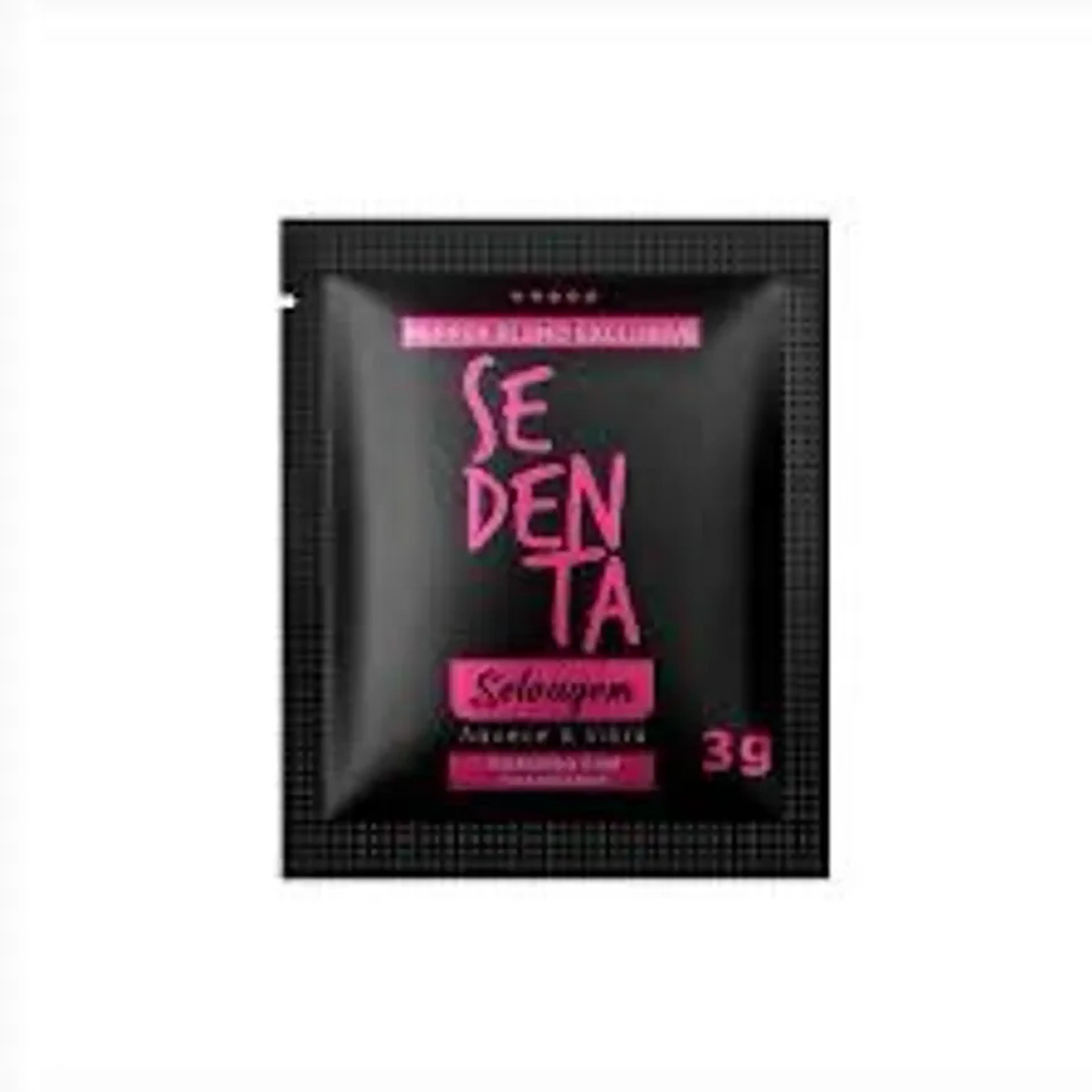 SACHÊ SEDENTA POR ORAL GEL COMESTÍVEL ELETRIZANTE COM GLITTER 3G imagem