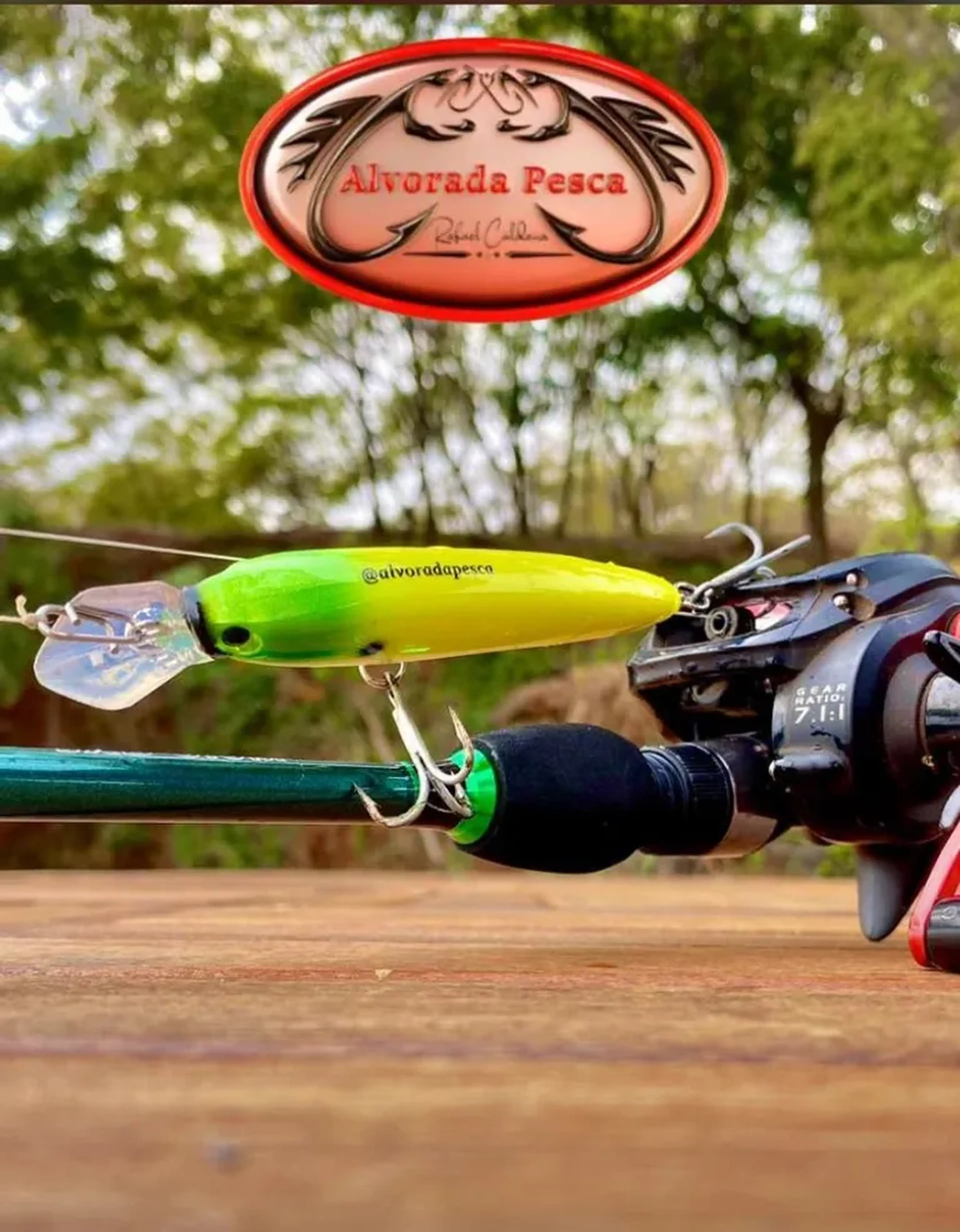 AVP-ML1 (Verde em 2 Tons e barriga Branca) imagem
