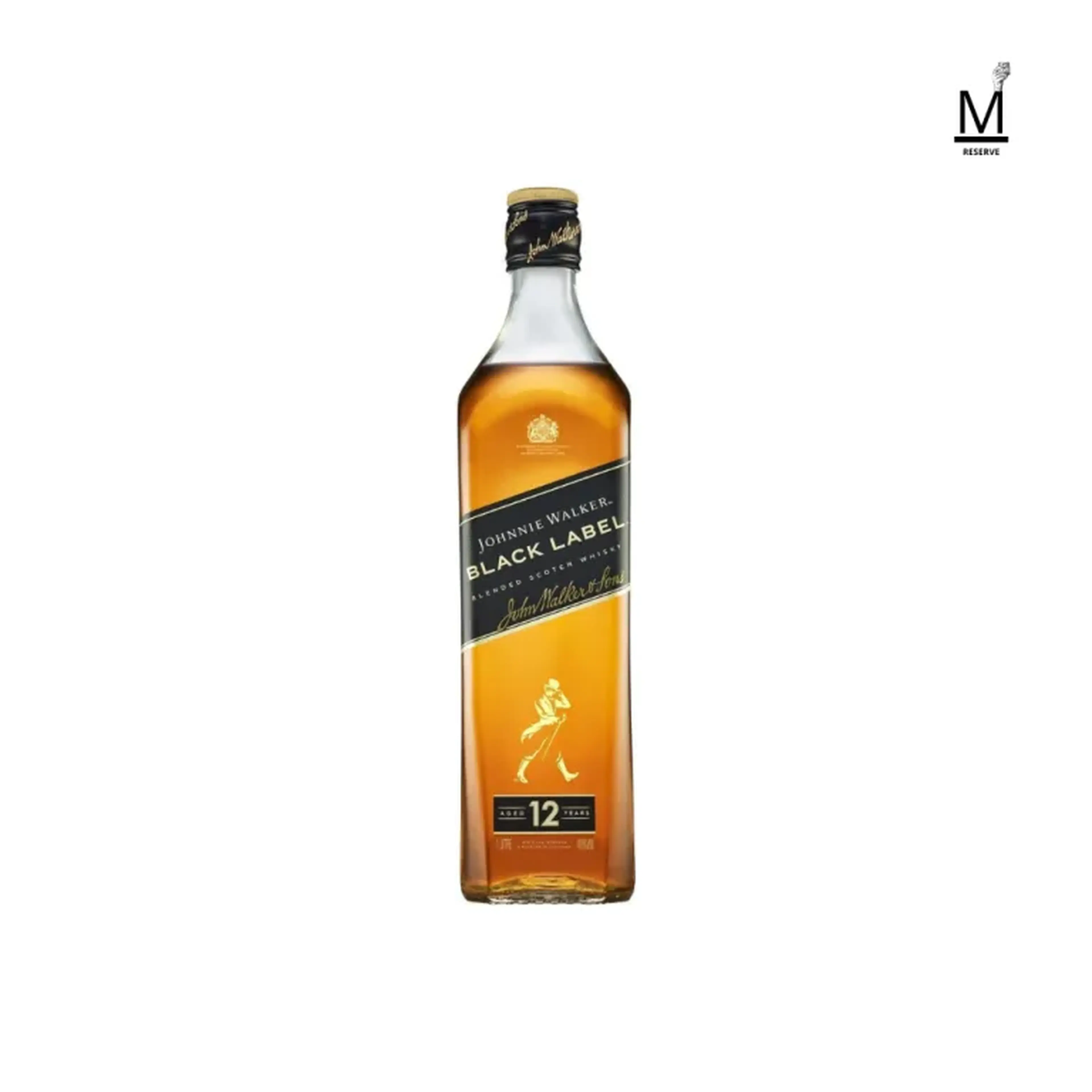 WHISKY JOHNNIE WALKER BLACK LABEL 1L imagem