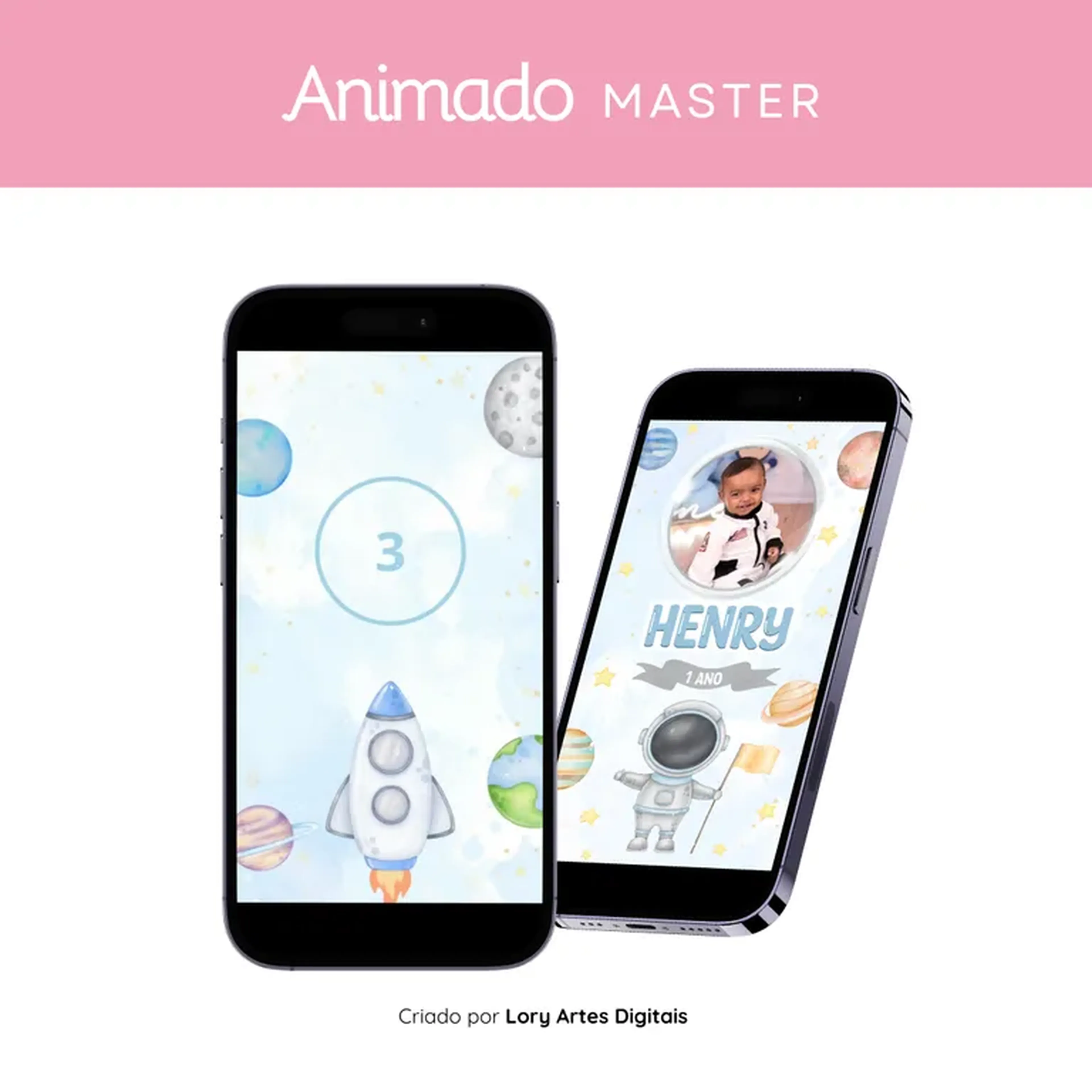 Convite Animado Master imagem