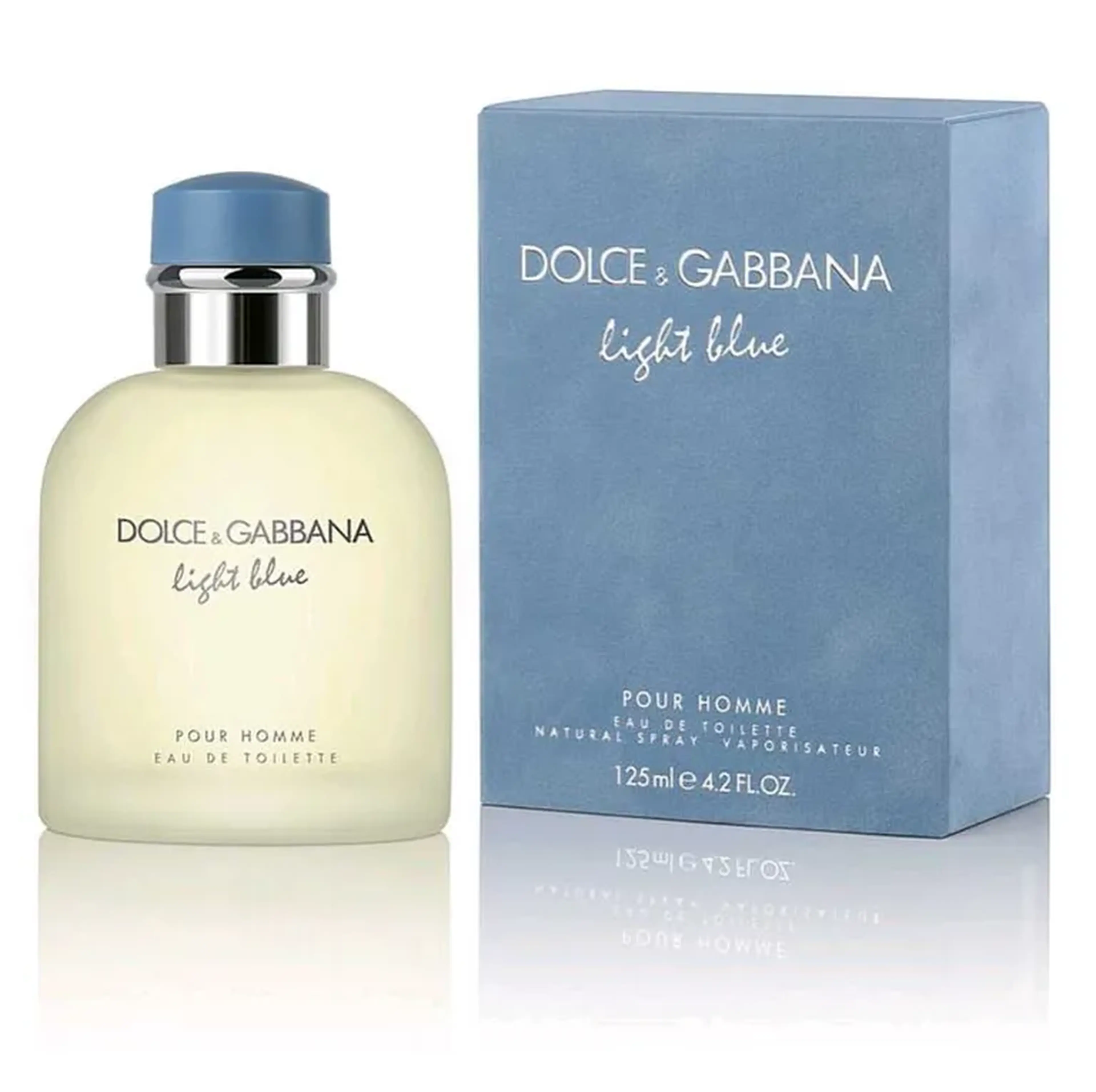 Perfume Dolce GabbanaLight Blue Pour Homme Edt 125ml Original imagem