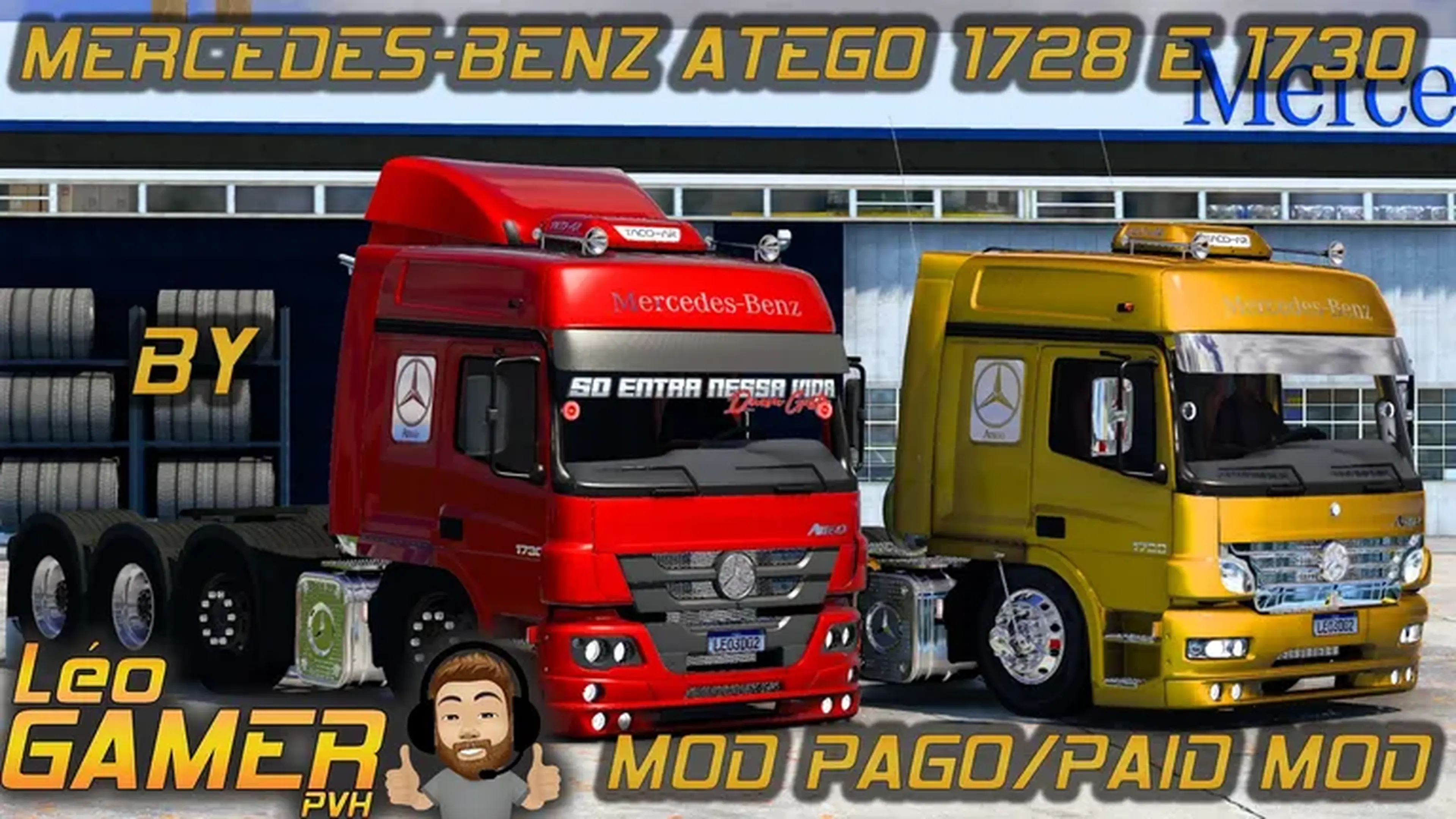 MERCEDES ATEGO 1728 E 1730 BY LEO GAMER PVH imagem
