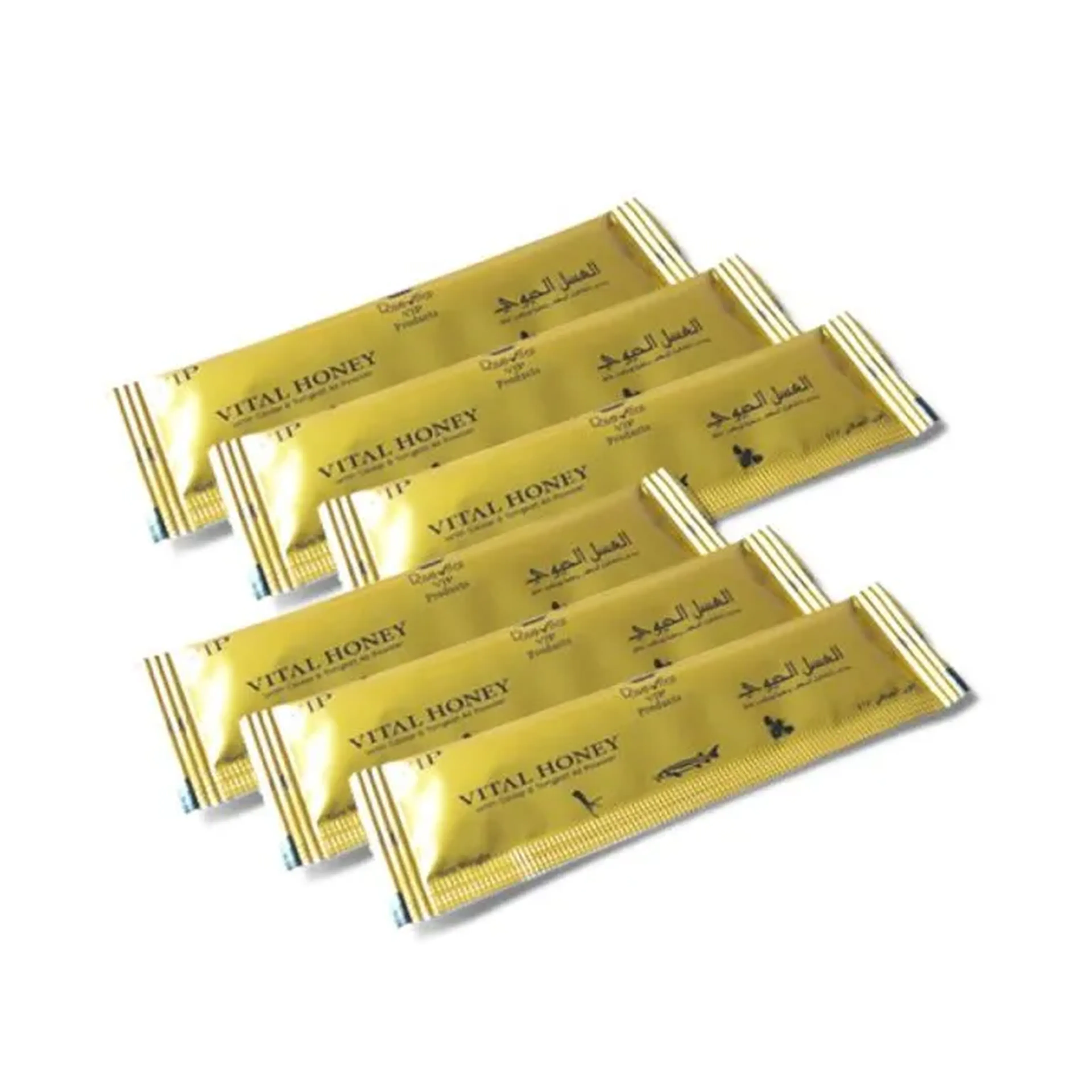 06 UNIDADES MELZINHO DO AMOR VITAL HONEY SACHÊ 15G imagem