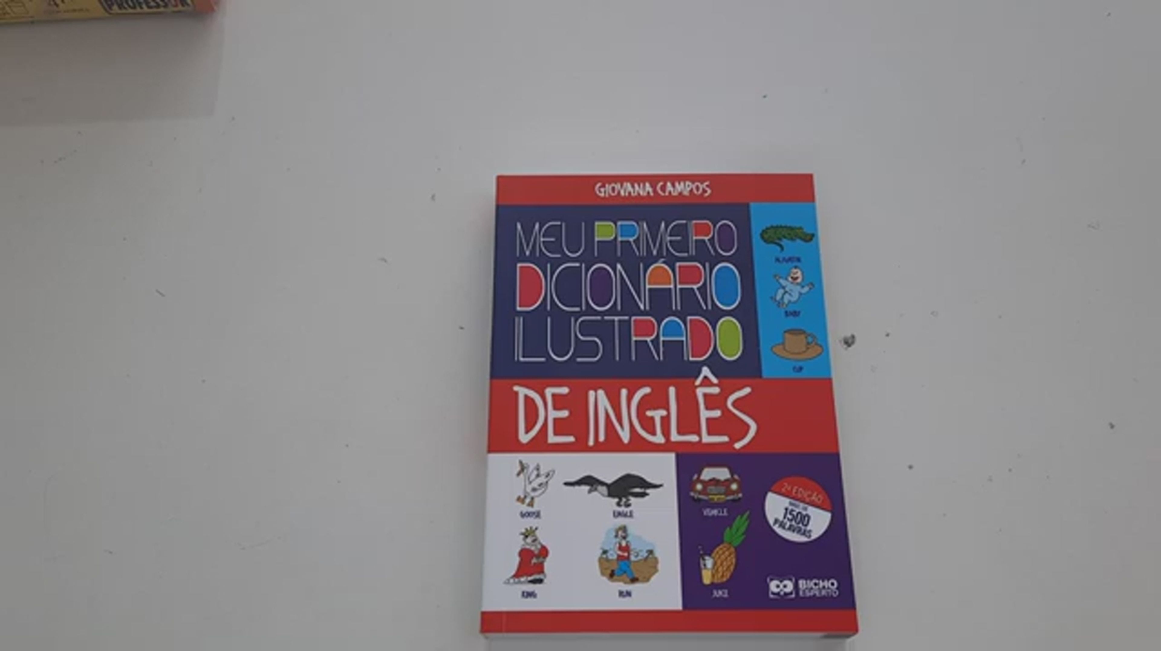 MEU PRIMEIRO DICIOÁRIO ILUSTRADO DE INGLÊS imagem