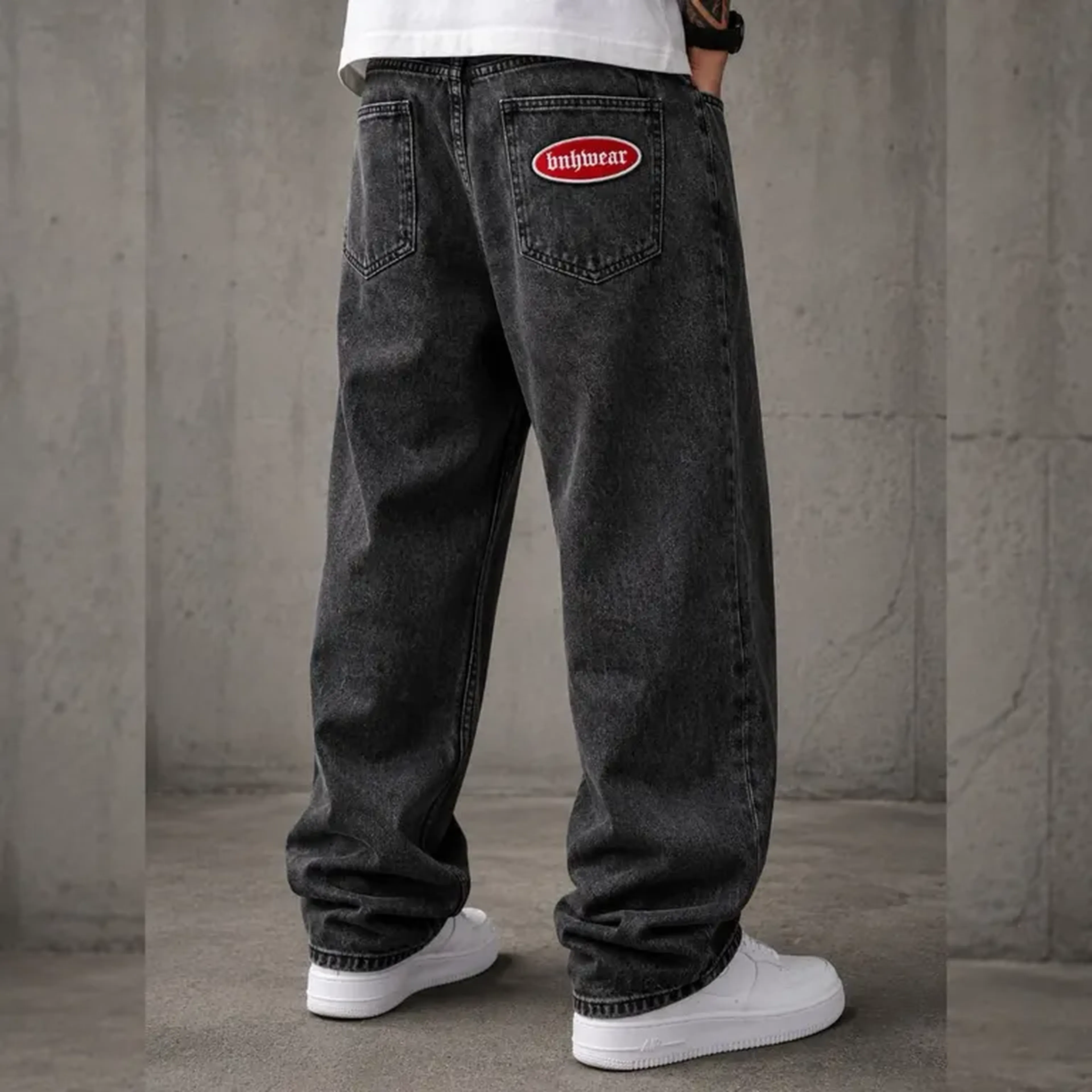 Calça Baggy Grafite - Tag BNBWEAR imagem