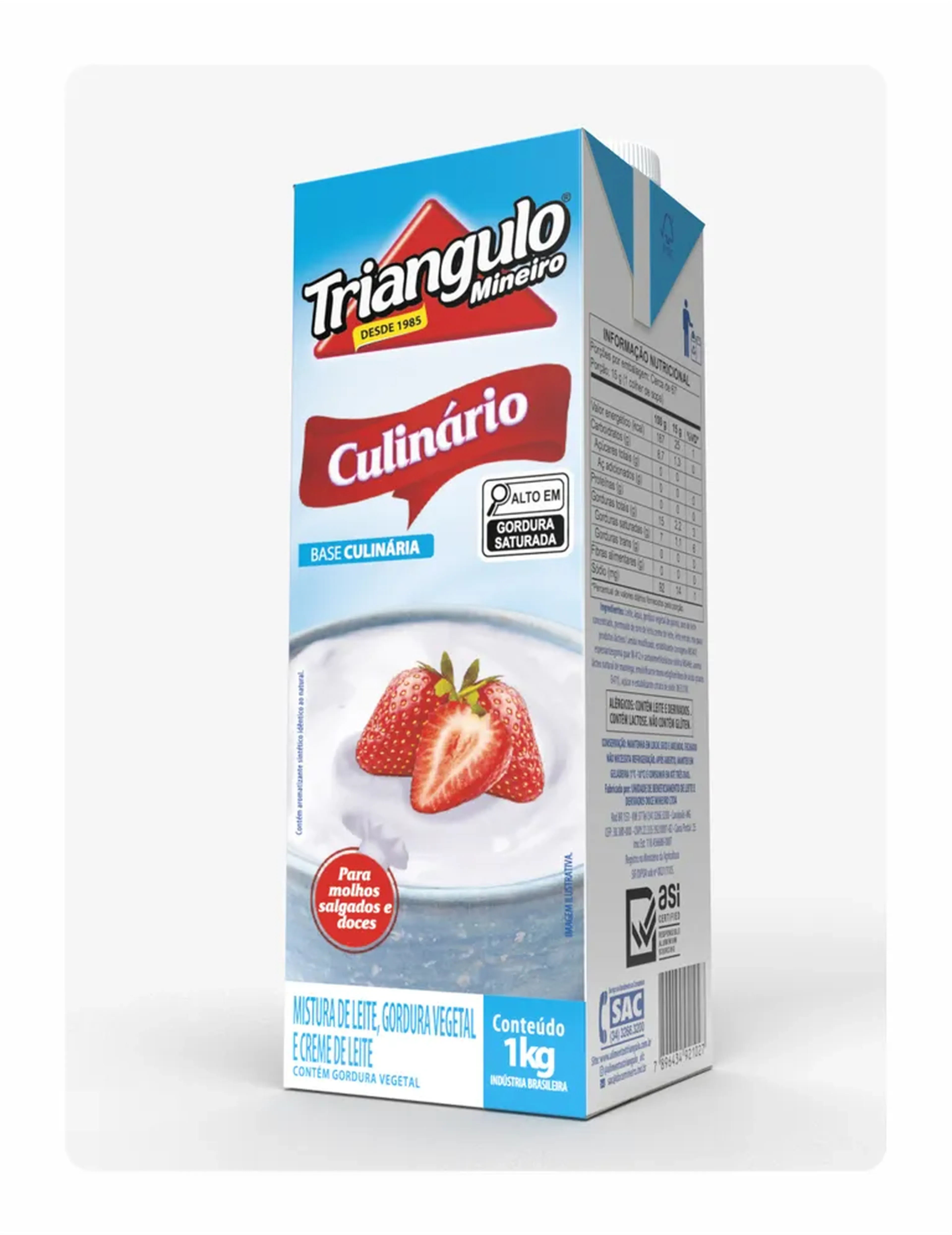 Creme culinário Triângulo Mineiro 1Kg imagem