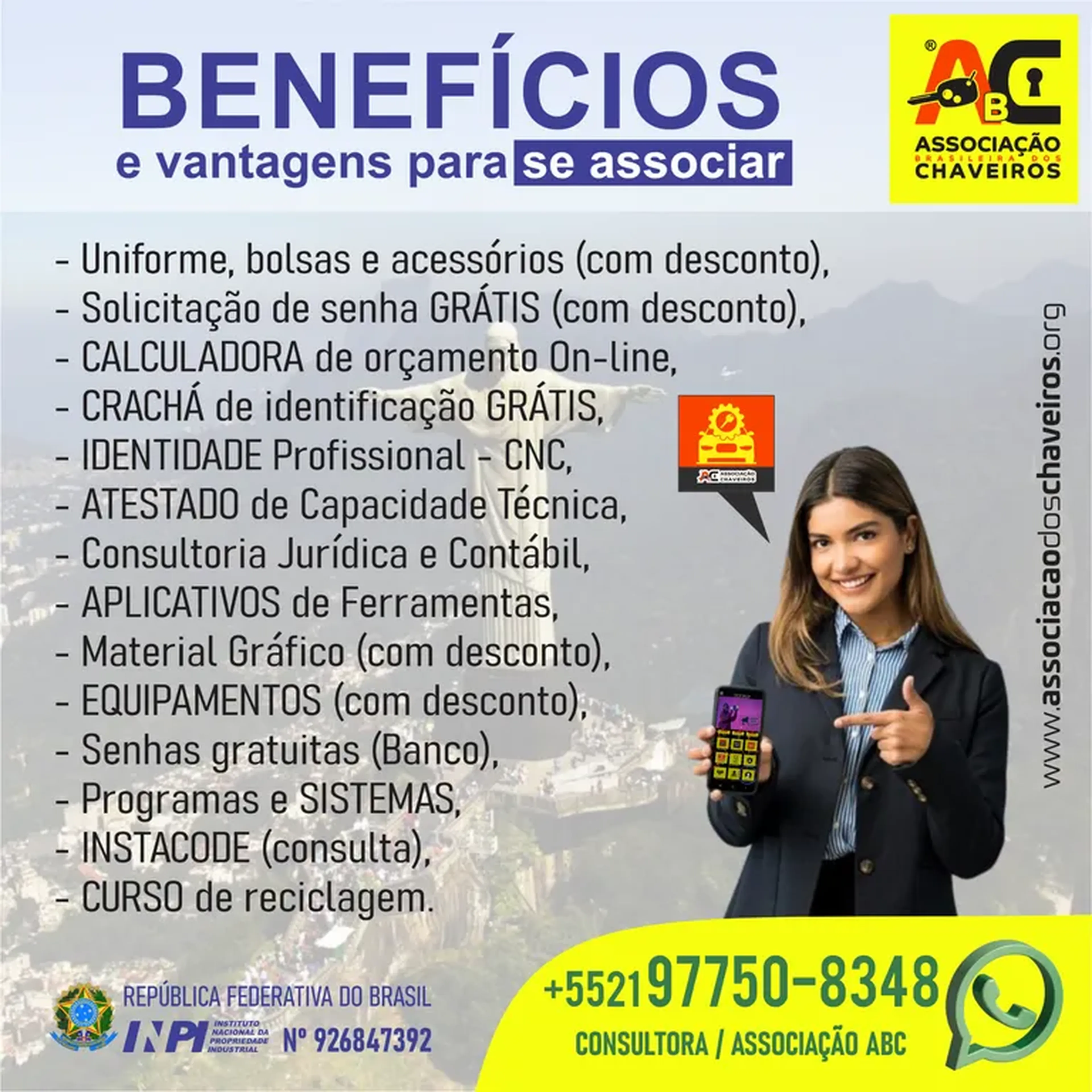 TAXA DE INSCRIÇÃO + CRACHÁ + IDENTIDADE CNC imagem