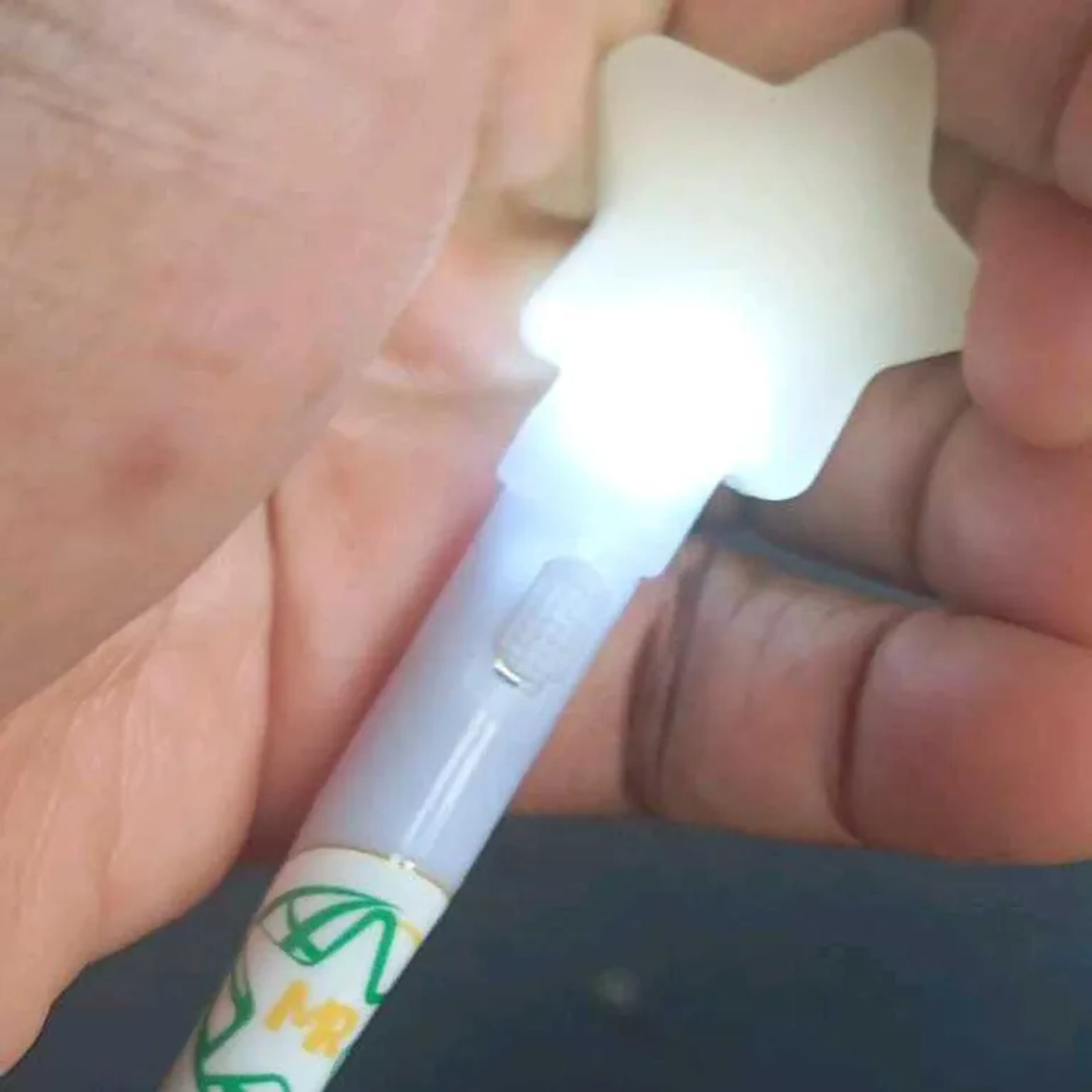 caneta estrela led imagem