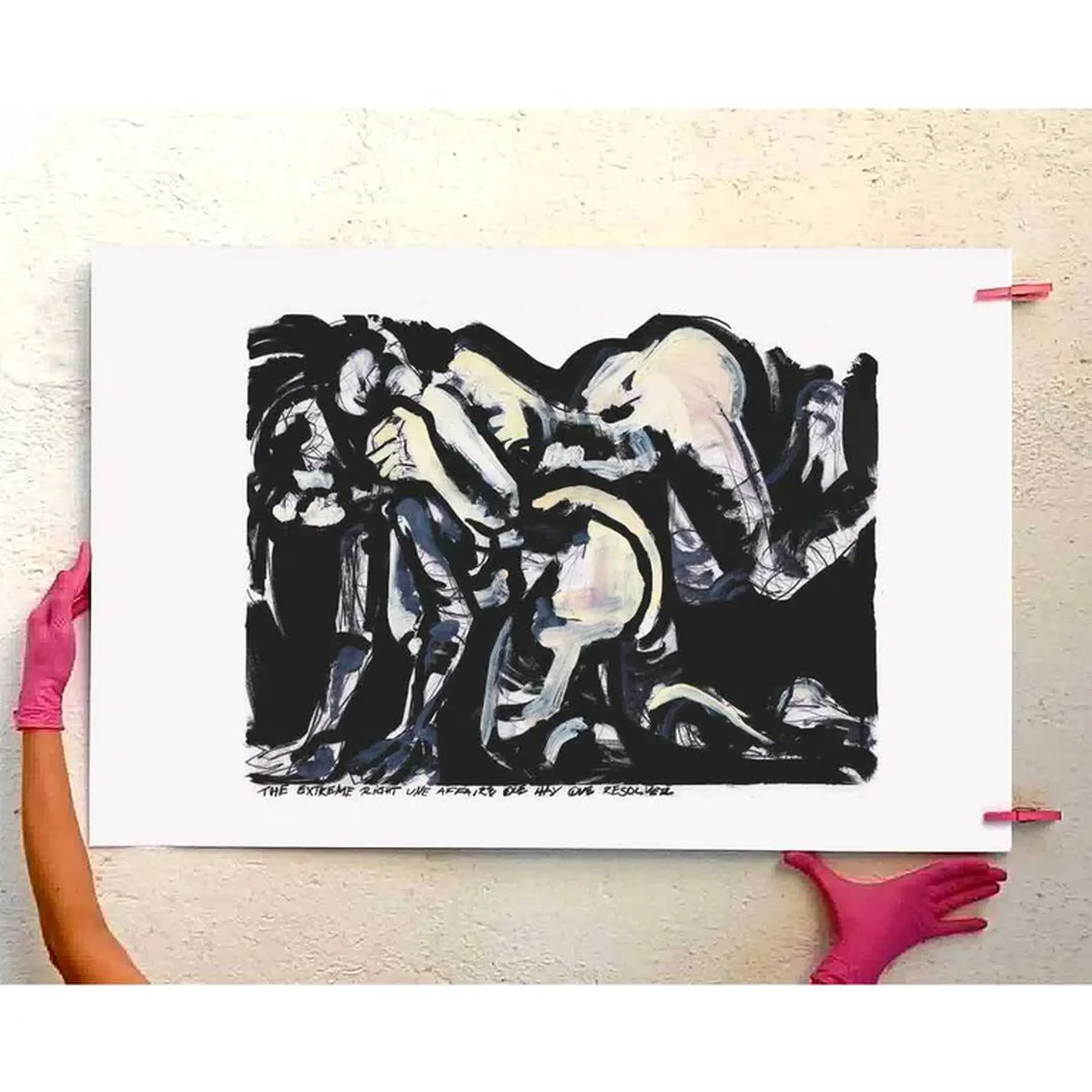 Soft Power IV - 60x90 cm gravura assinada imagem