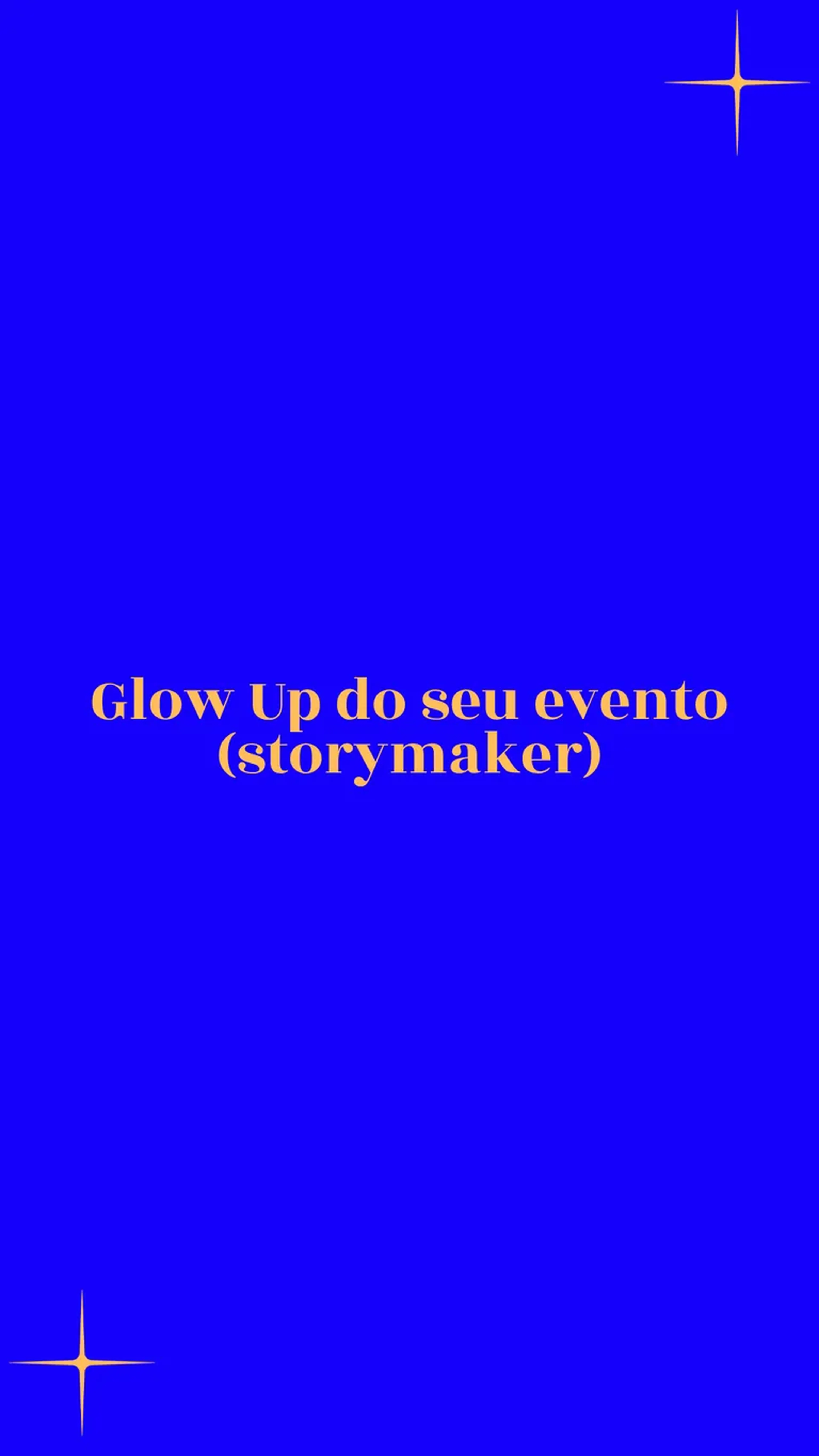Glow up do seu evento imagem