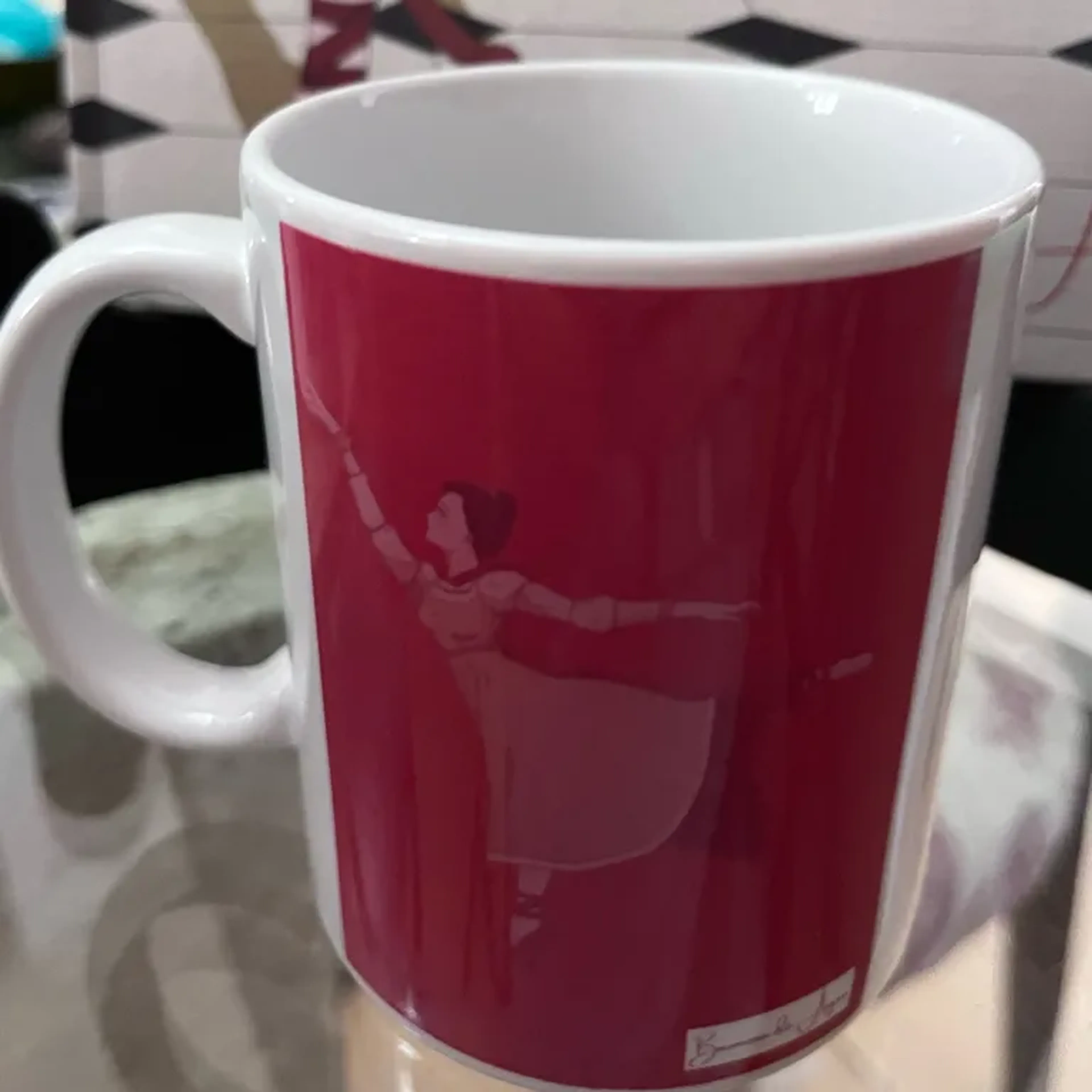 caneca bailarina 🩰Marie imagem