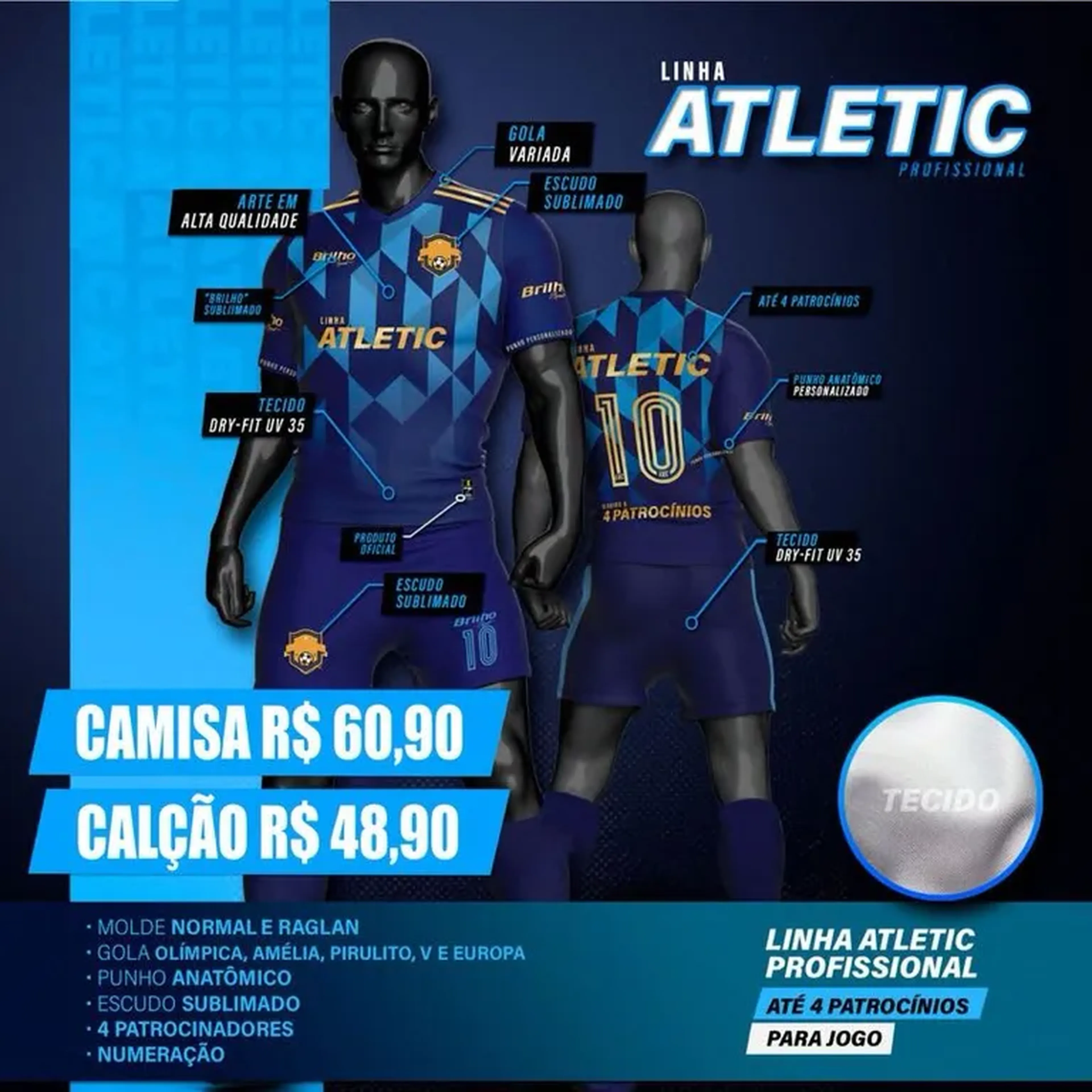 Camisa e Short Esportivo imagem