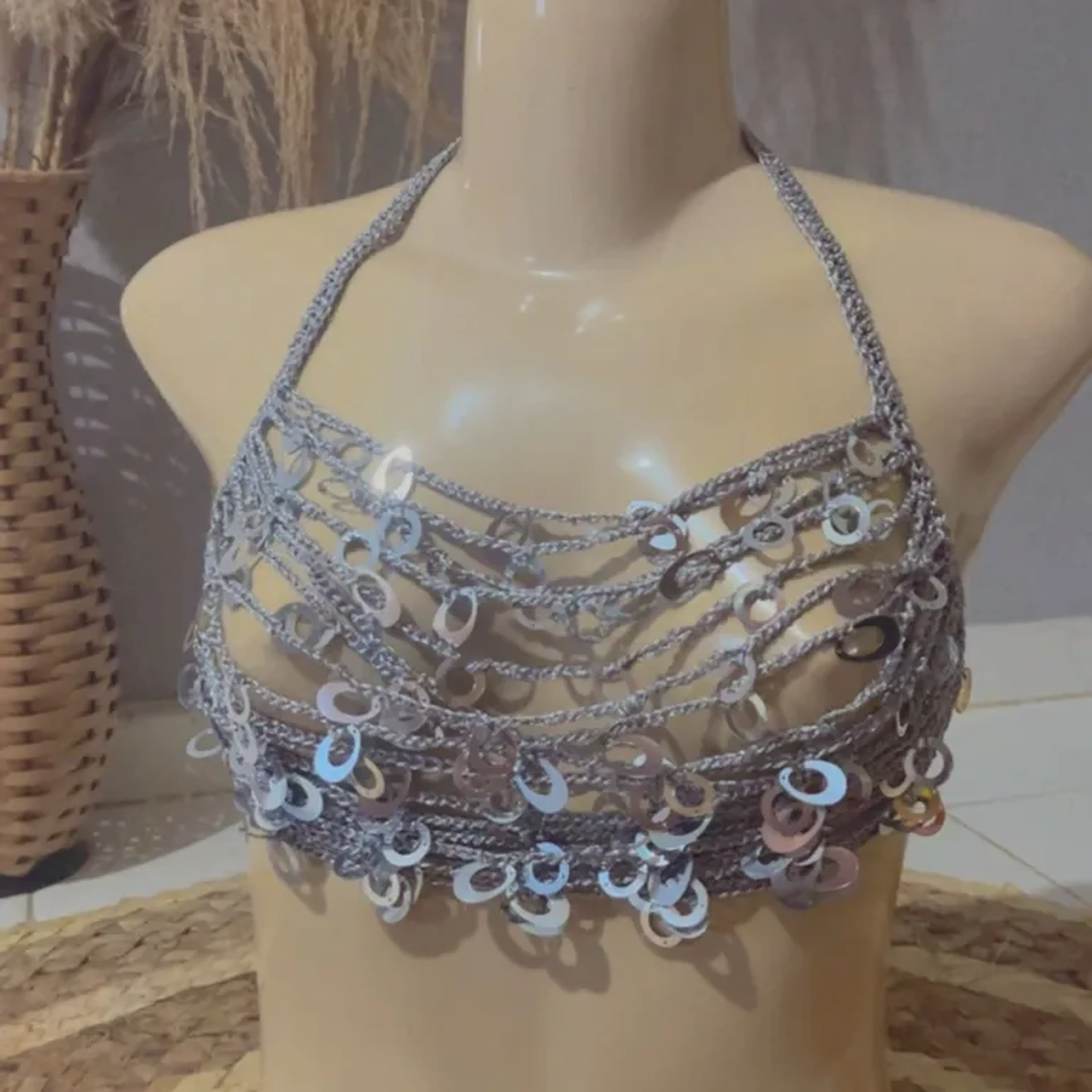 Cropped prata imagem
