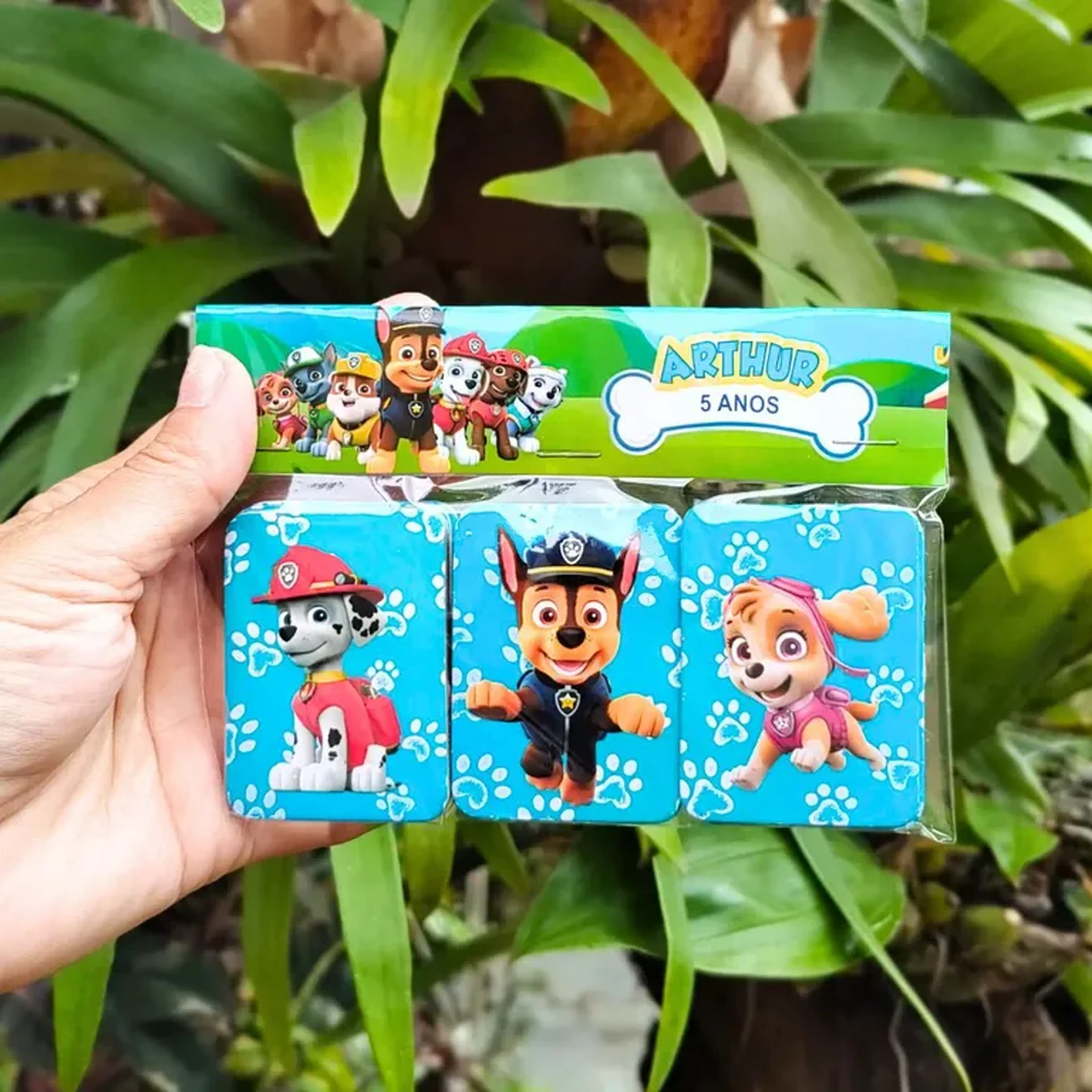 JOGO DA MEMÓRIA PERSONALIZADO PATRULHA CANINA imagem