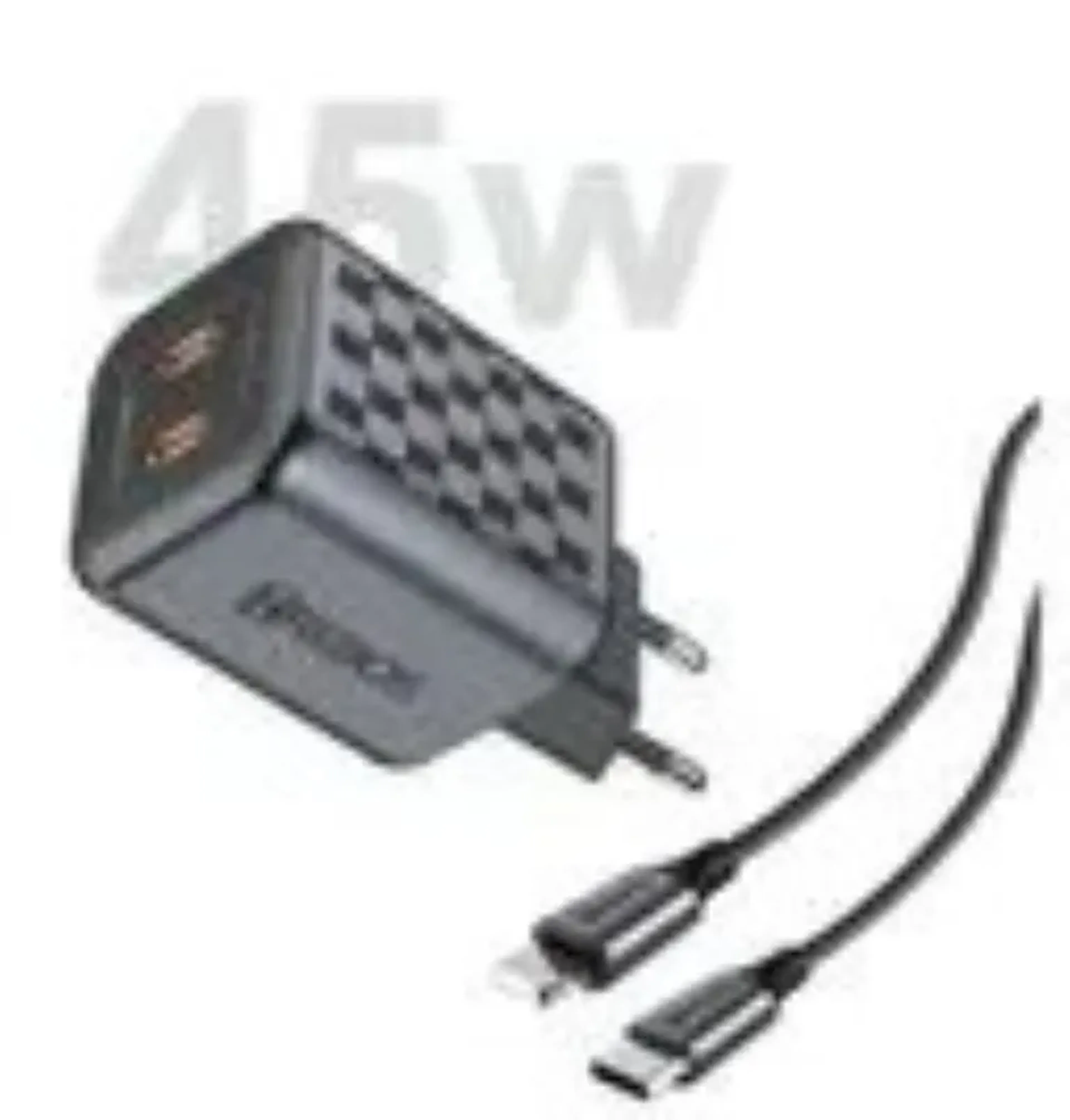Carregador Hrebos Premium Black Chess CRG-218i , Saídas Duplas imagem