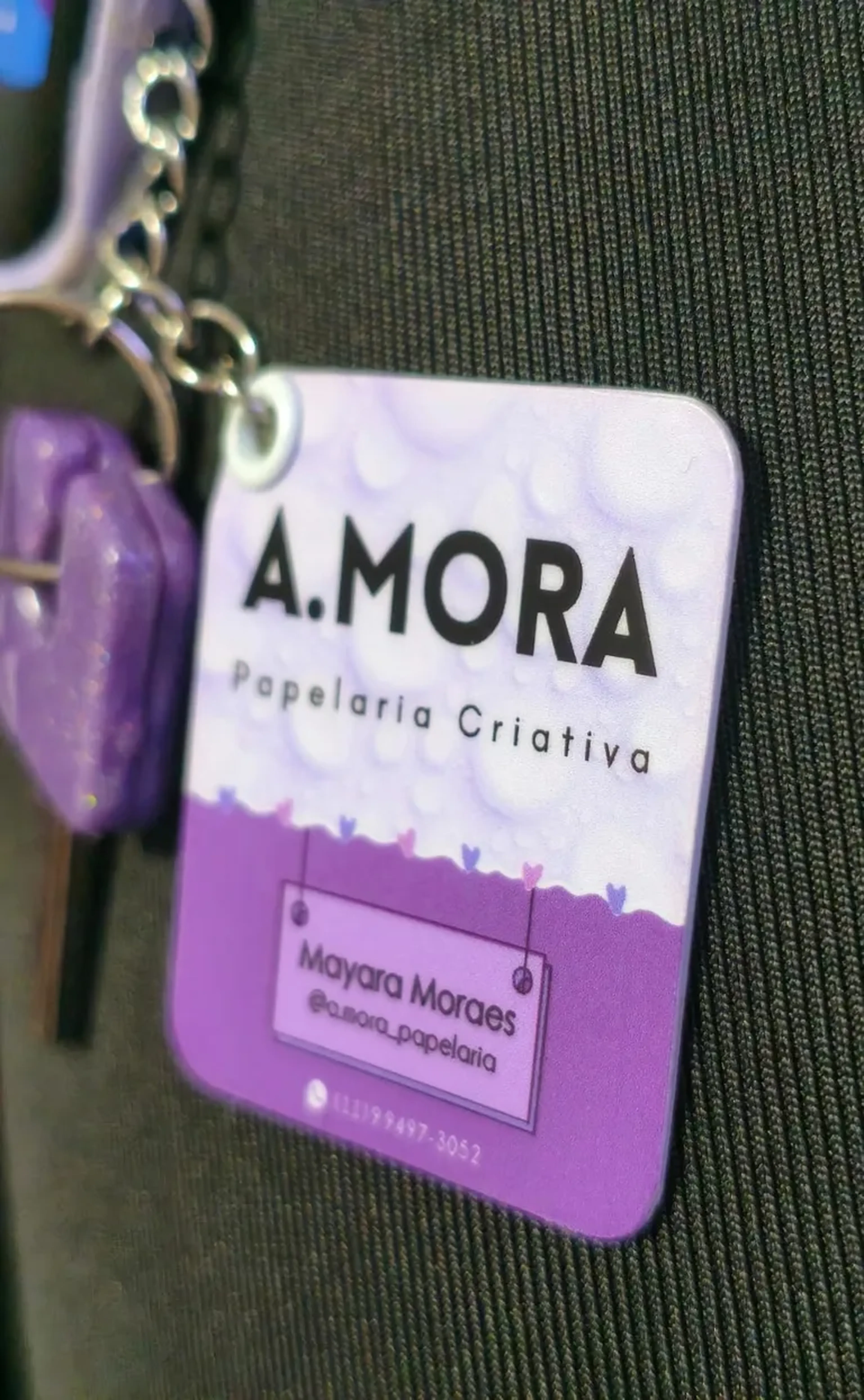 Chaveiro Personalizado (Frente e Verso) imagem