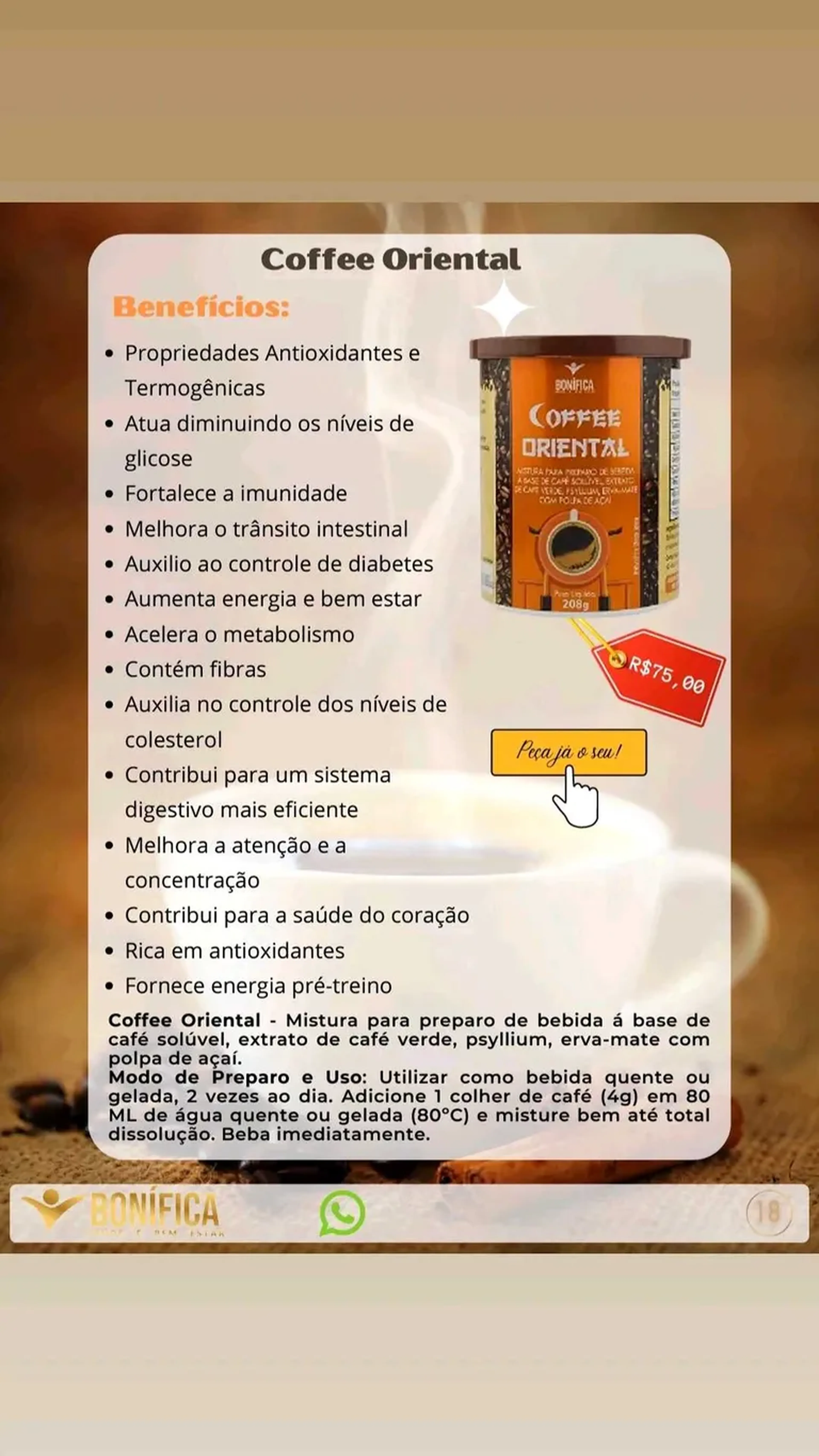 Coffee Oriental imagem