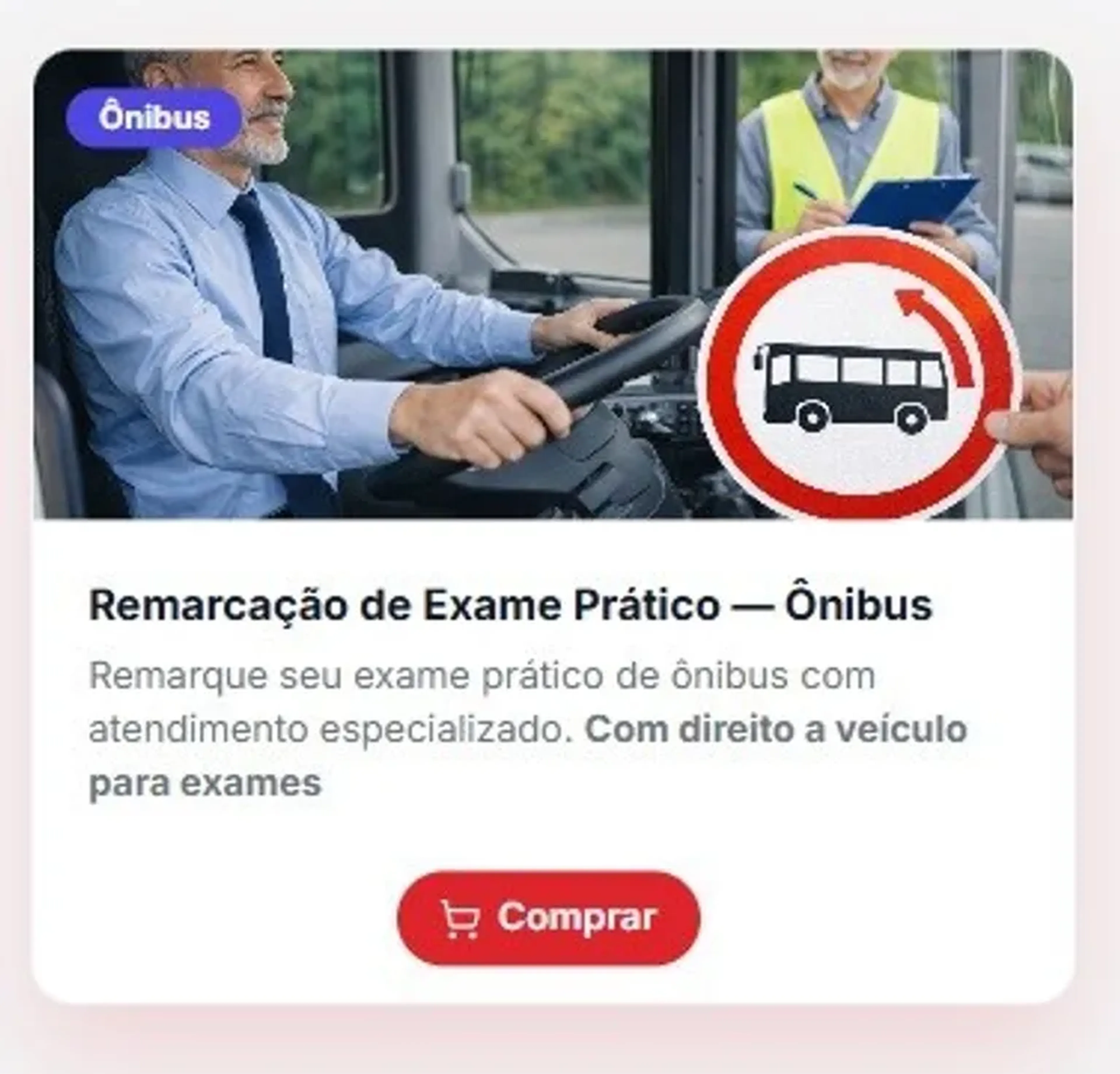 Remarcação de Exame Prático! (Ônibus) imagem