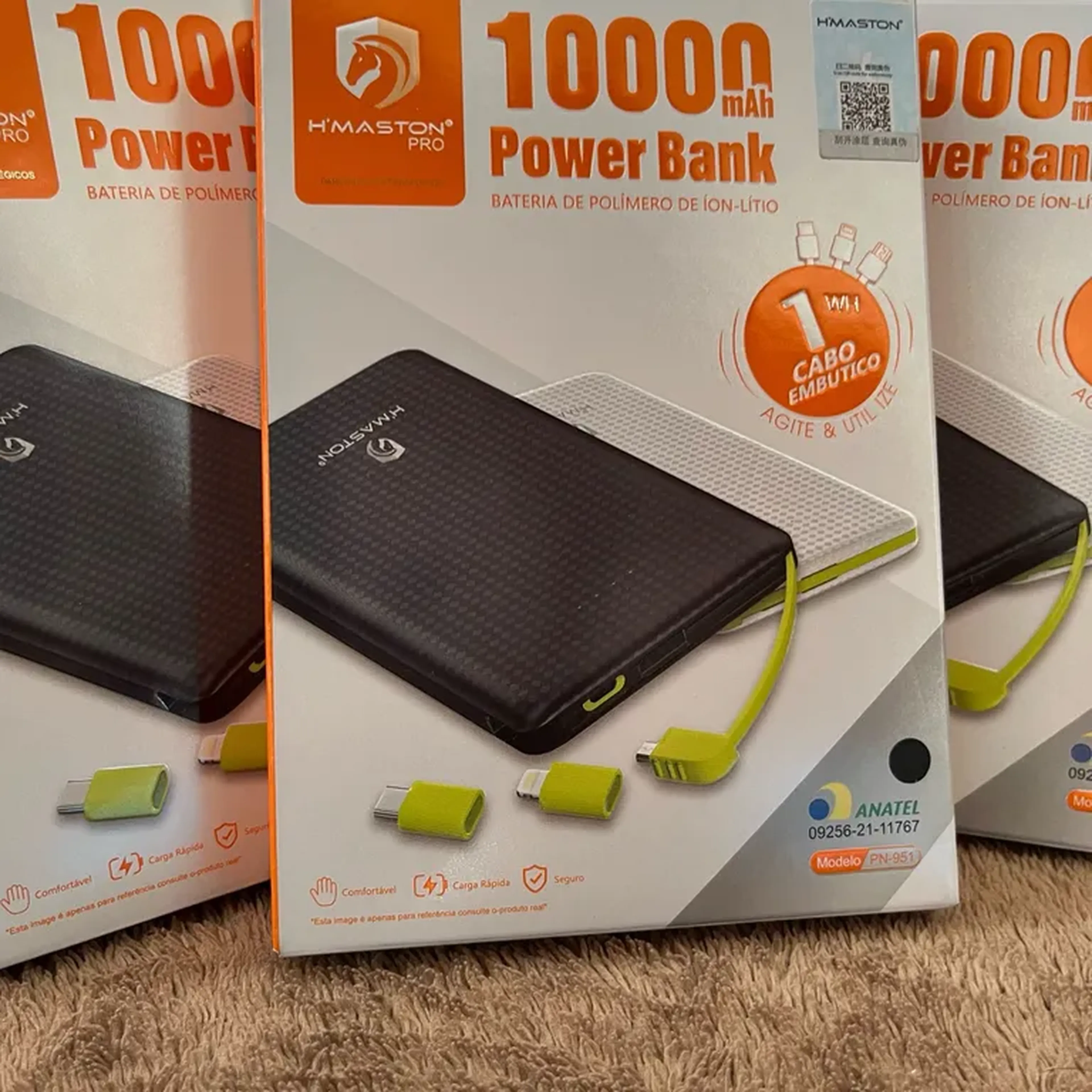 PowerBank 10000Mah H’Maston Pro PN-951 imagem