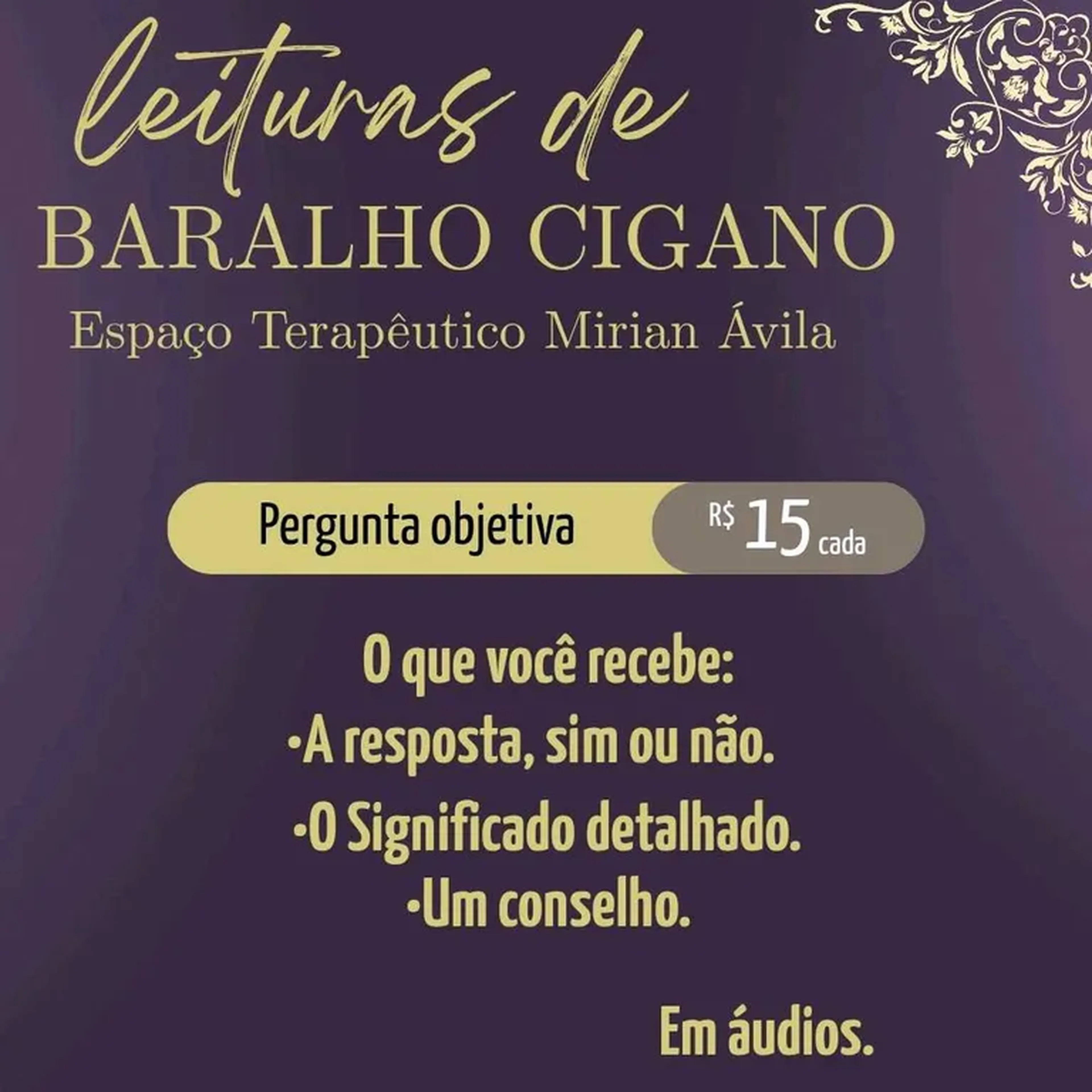 Pergunta Objetiva com Baralho imagem
