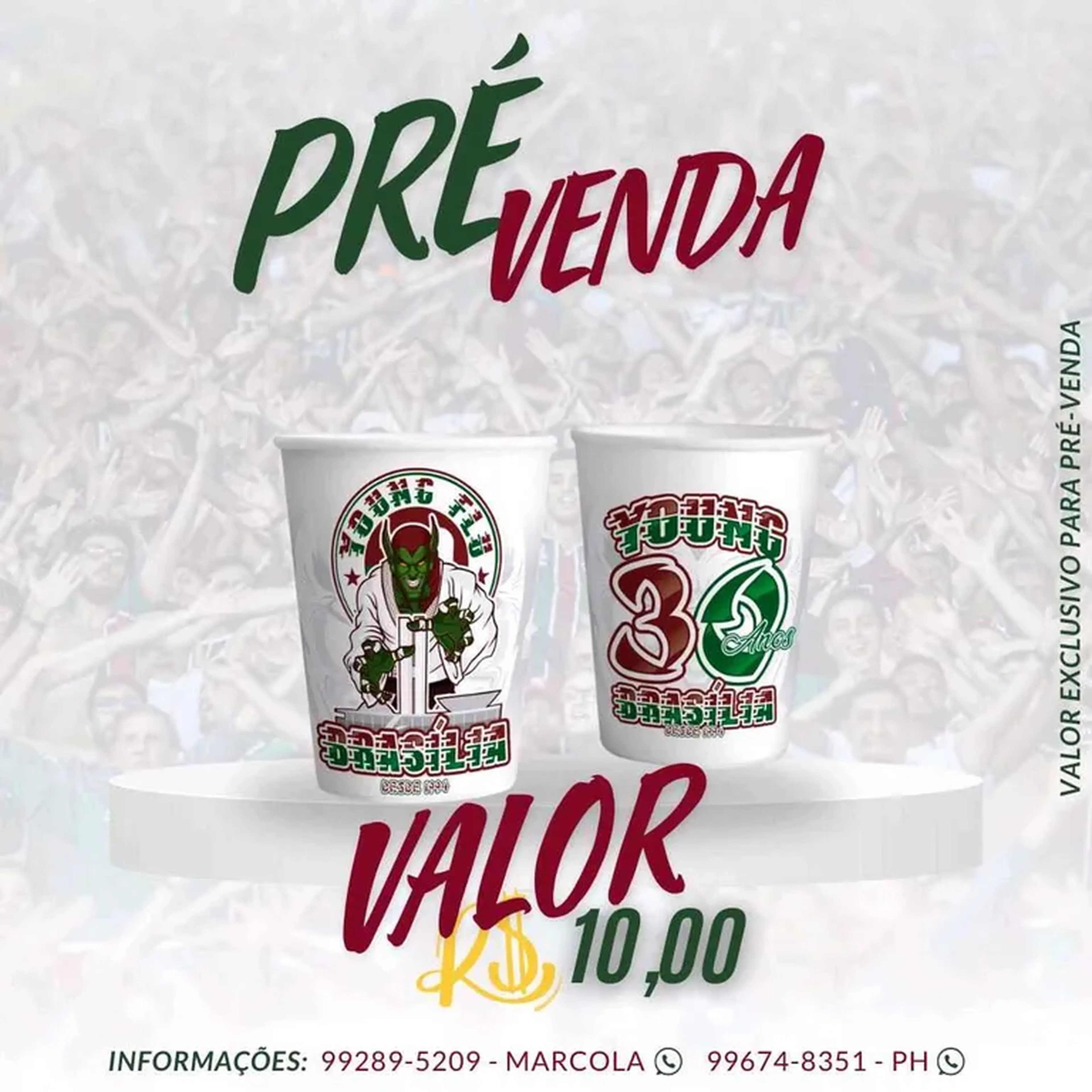 copo Young Brasilia 10 - no pix imagem