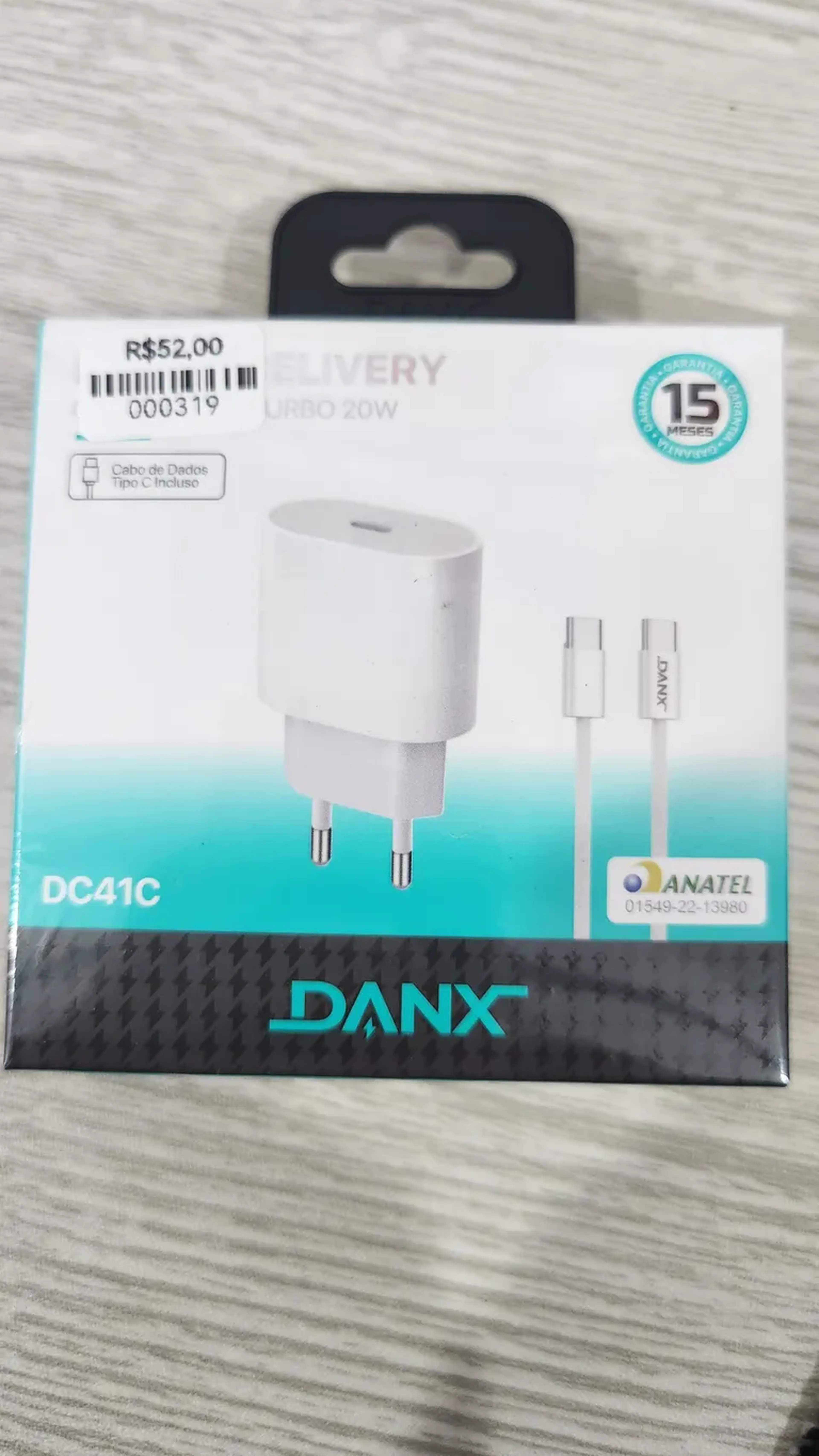 KIT CARREGADOR TURBO 20W imagem