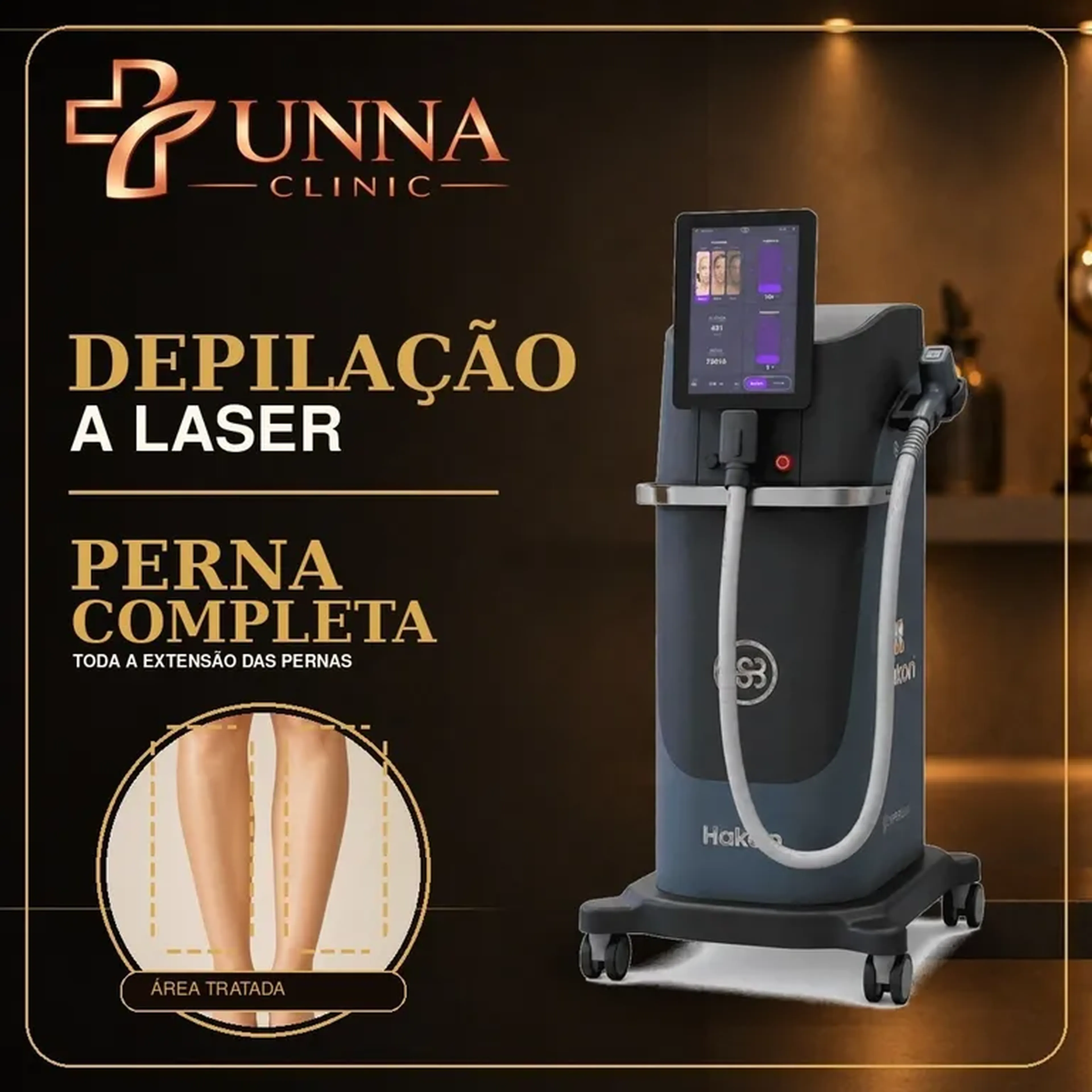 Depilação a Laser — Perna Completa imagem