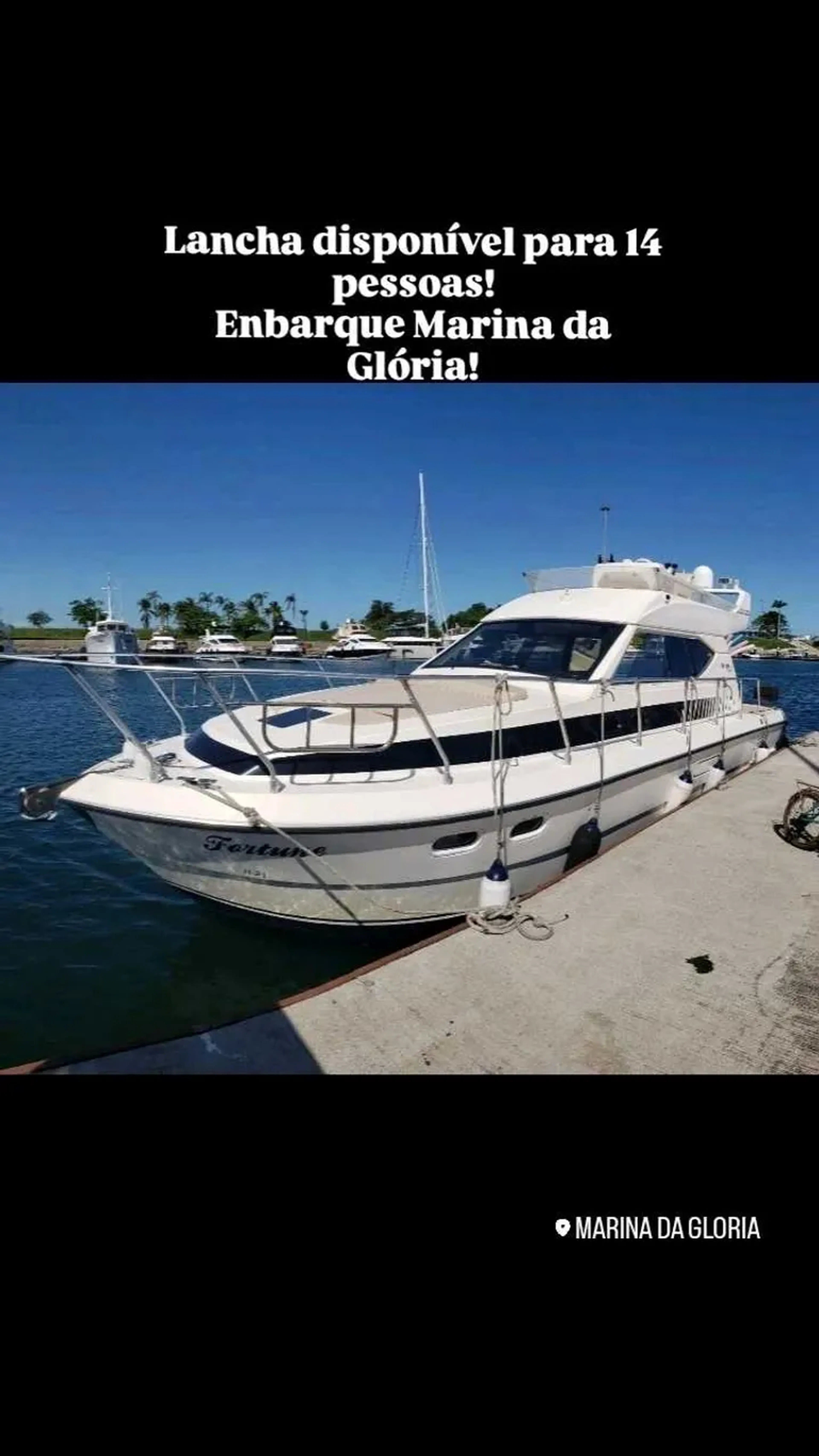 Lancha para 15 pessoas Fortune imagem