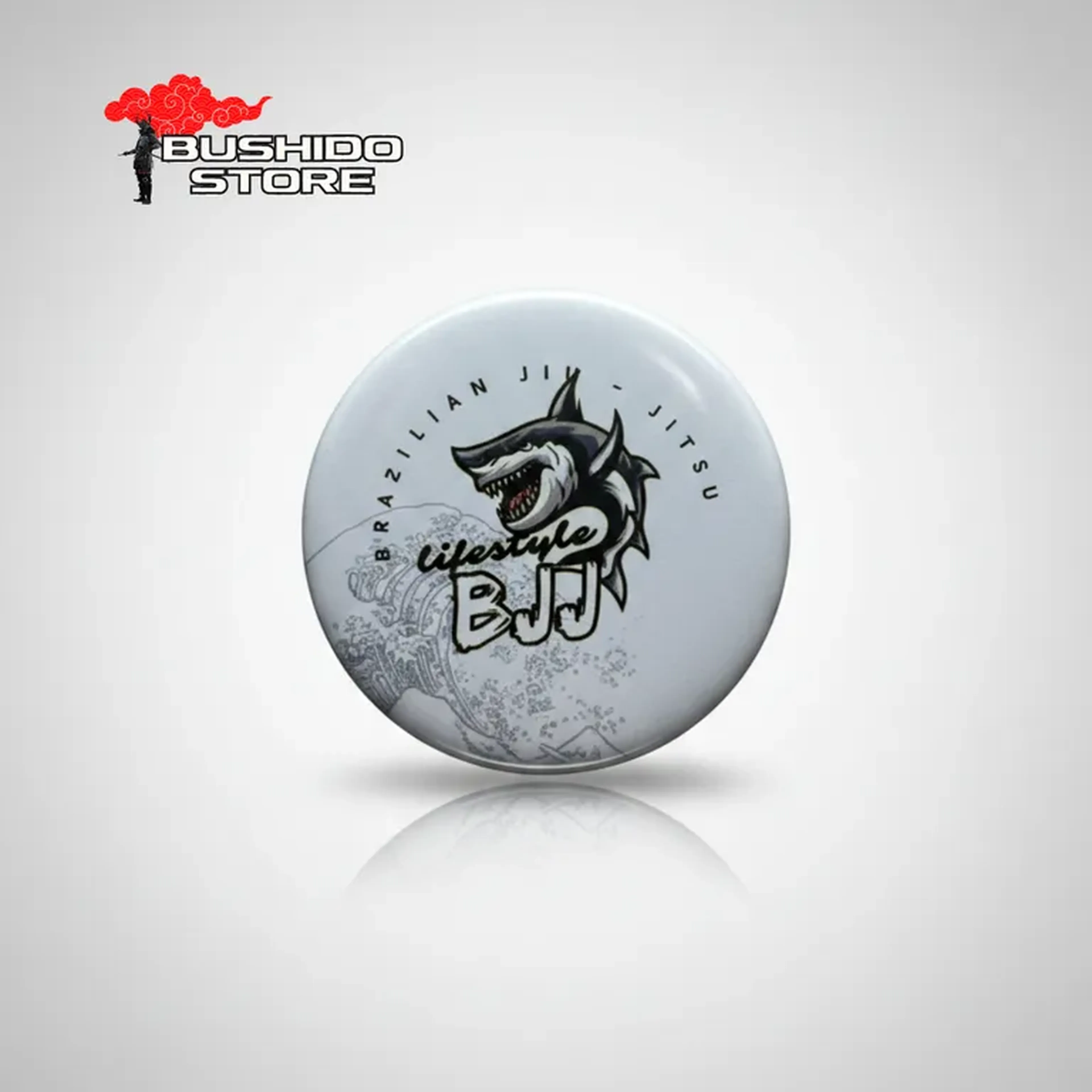 Bottom - tubarão BJJ - 3,5 CM imagem