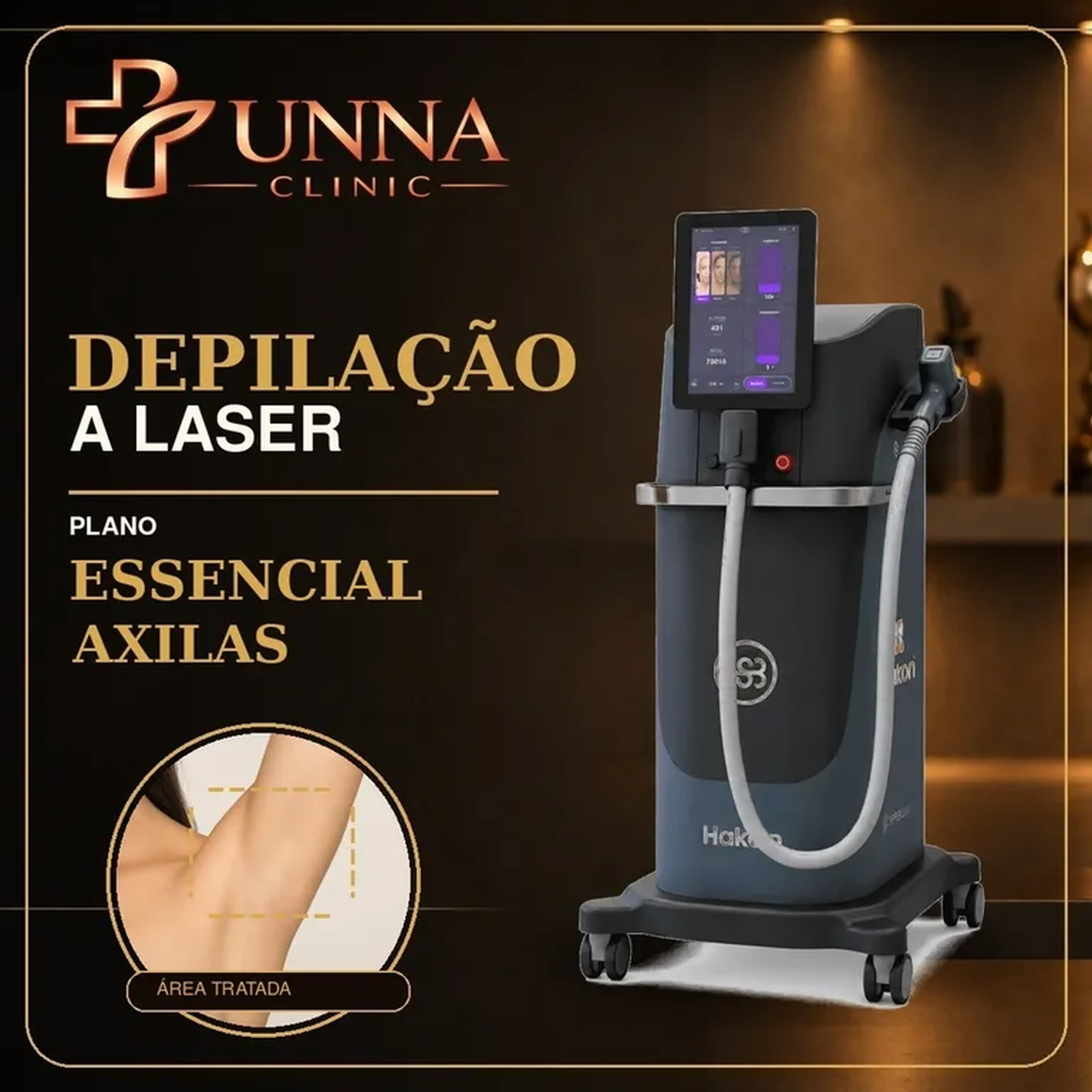 Plano Essencial — Axilas 5 sessões imagem