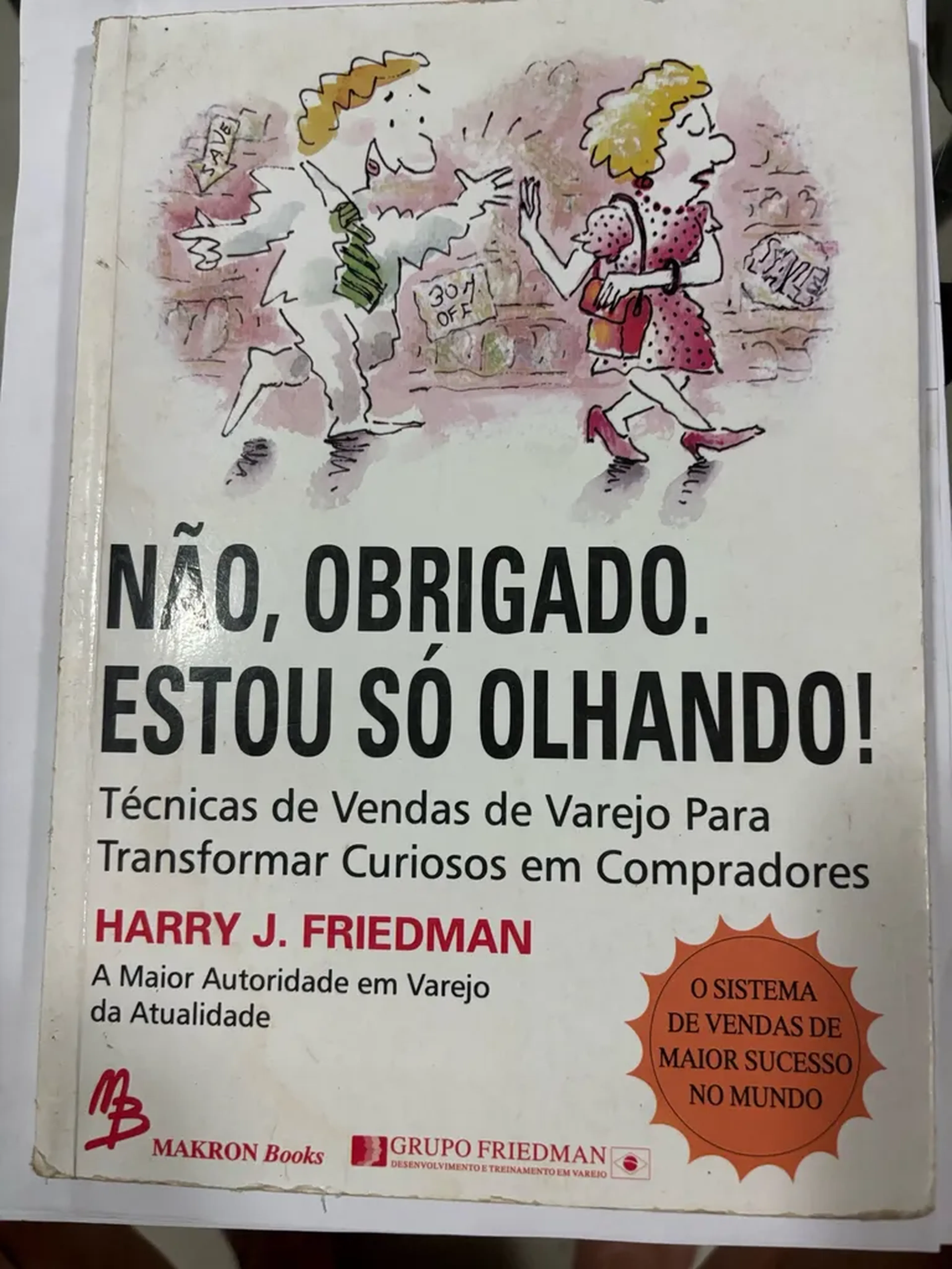 Livro - Não, obrigado, estou só olhando! (usado) imagem