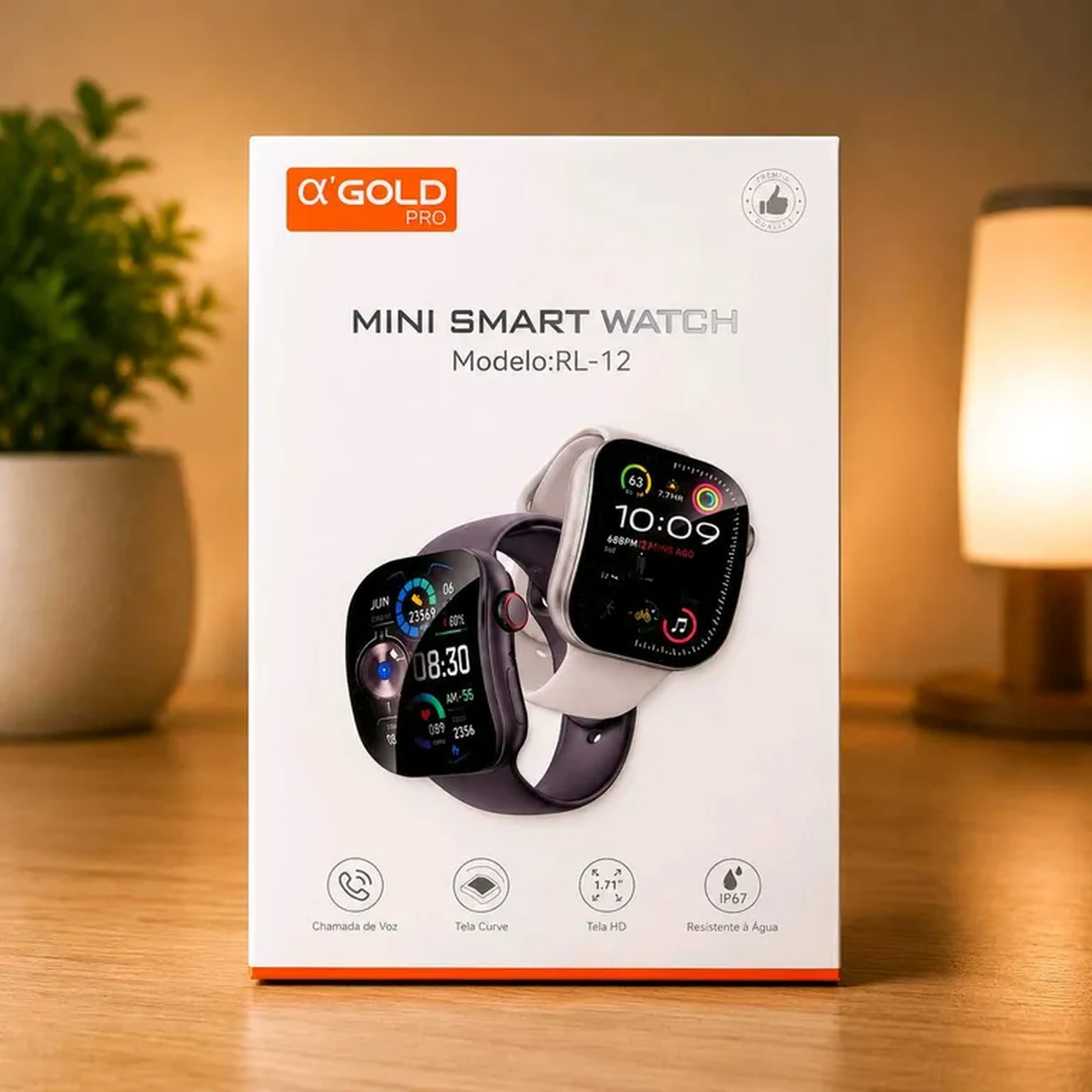 Mini Smartwatch imagem