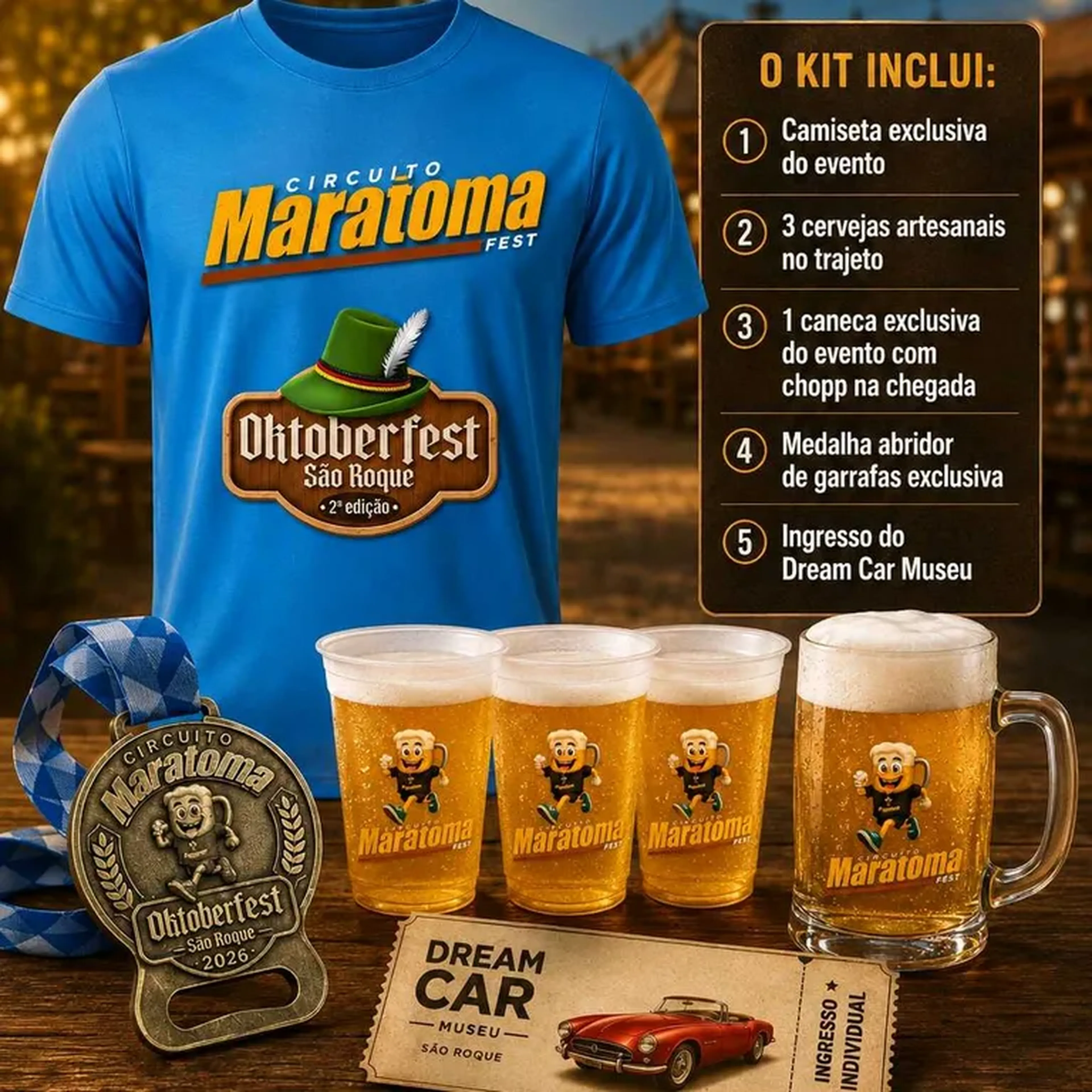 Kit Maratoma Oktoberfest 26 09 imagem