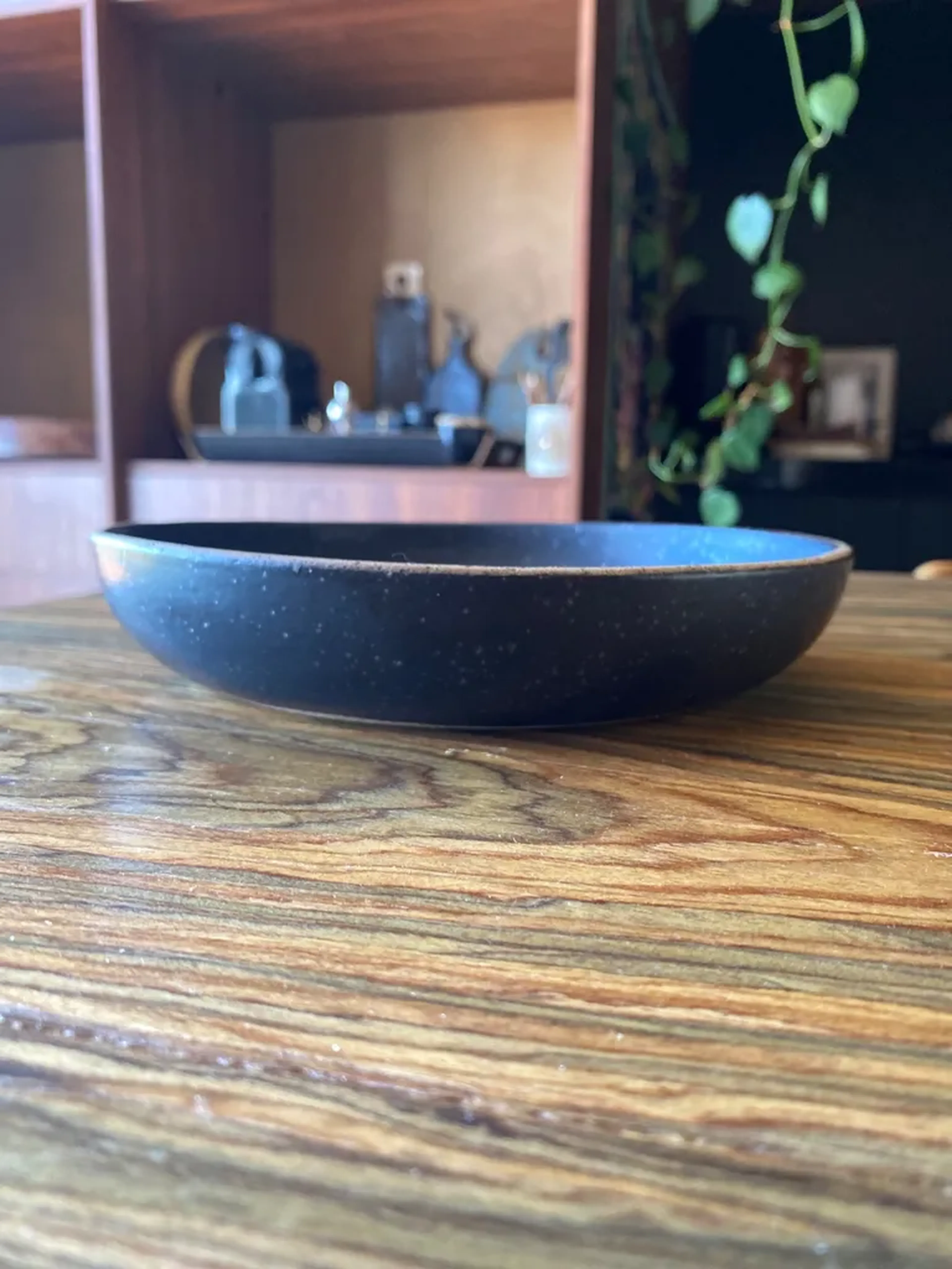 1 prato fundo Bowl black imagem